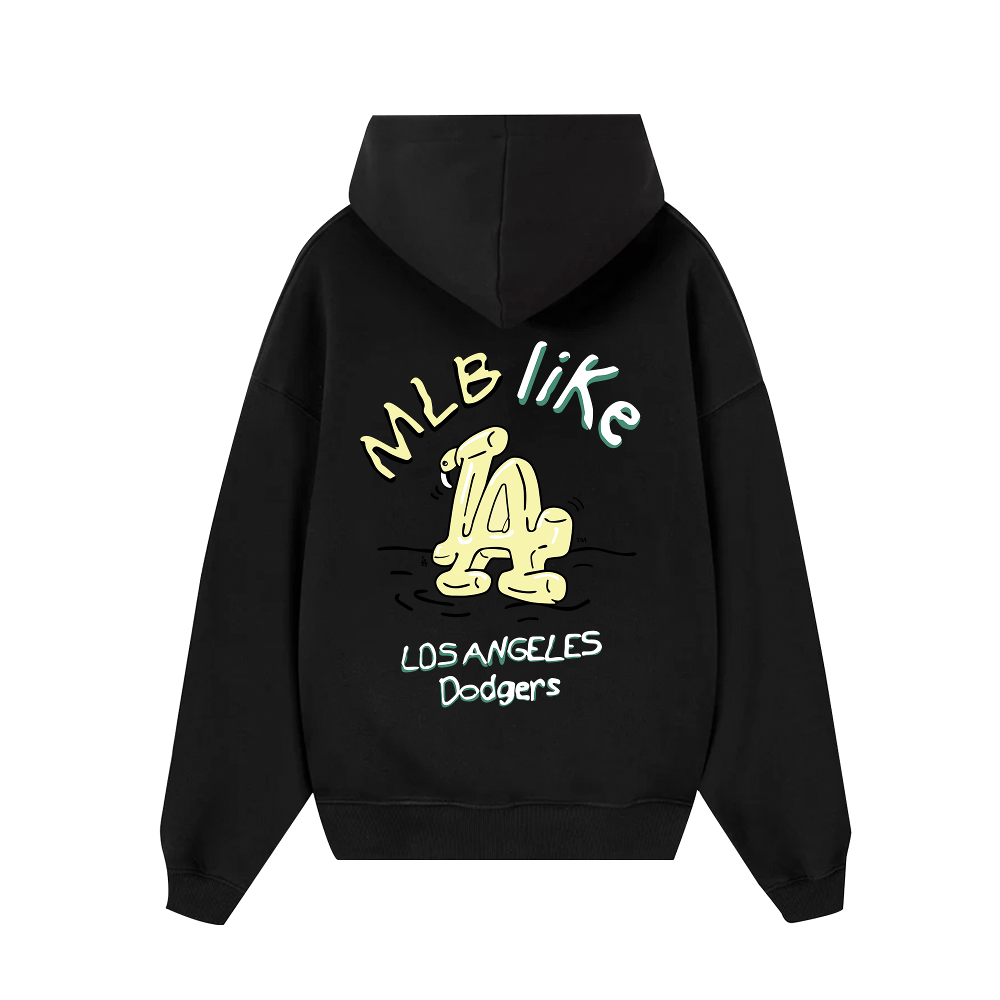 MLB LA Dodgers Logo Overfit Hoodie