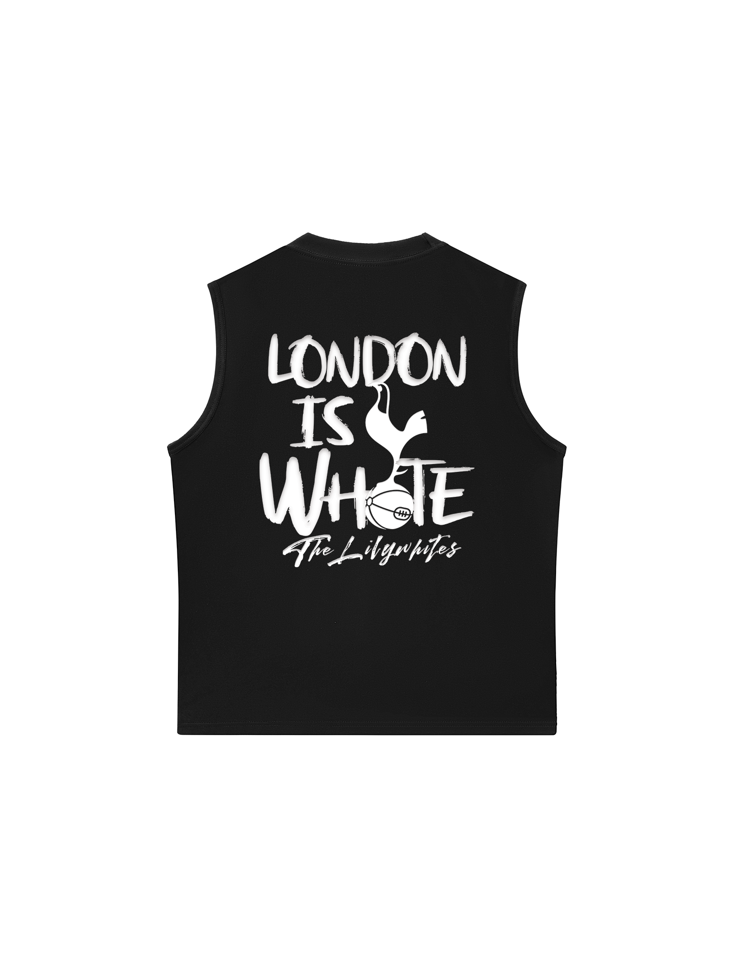 Áo Ba Lỗ Relaxed Fit Tottenham Hotspur London Is White