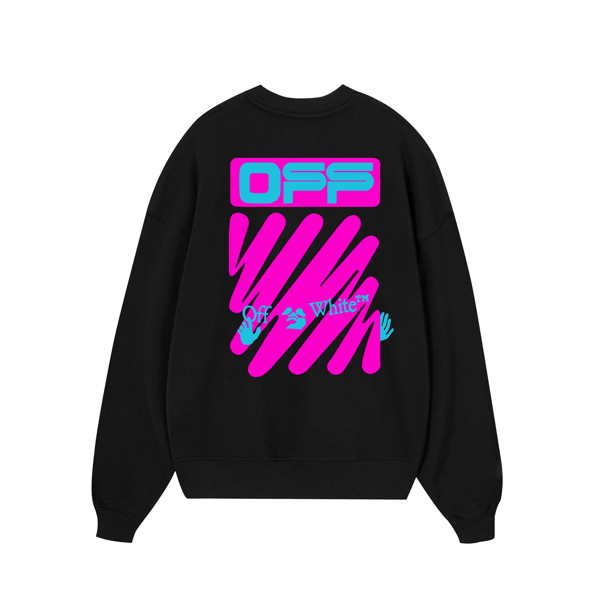 Off White Blazing Stampede Sweater