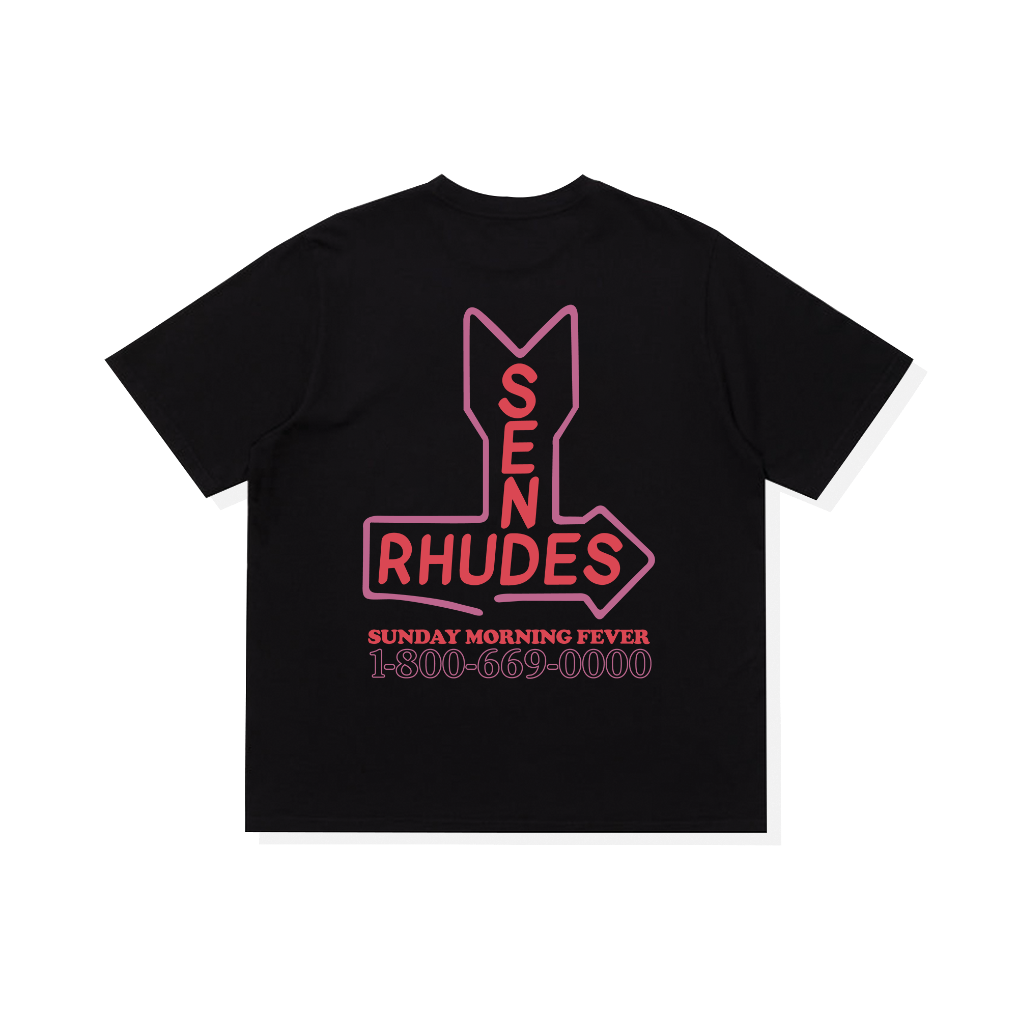 Áo Thun Oversize RHUDE SEND RHUDES RED