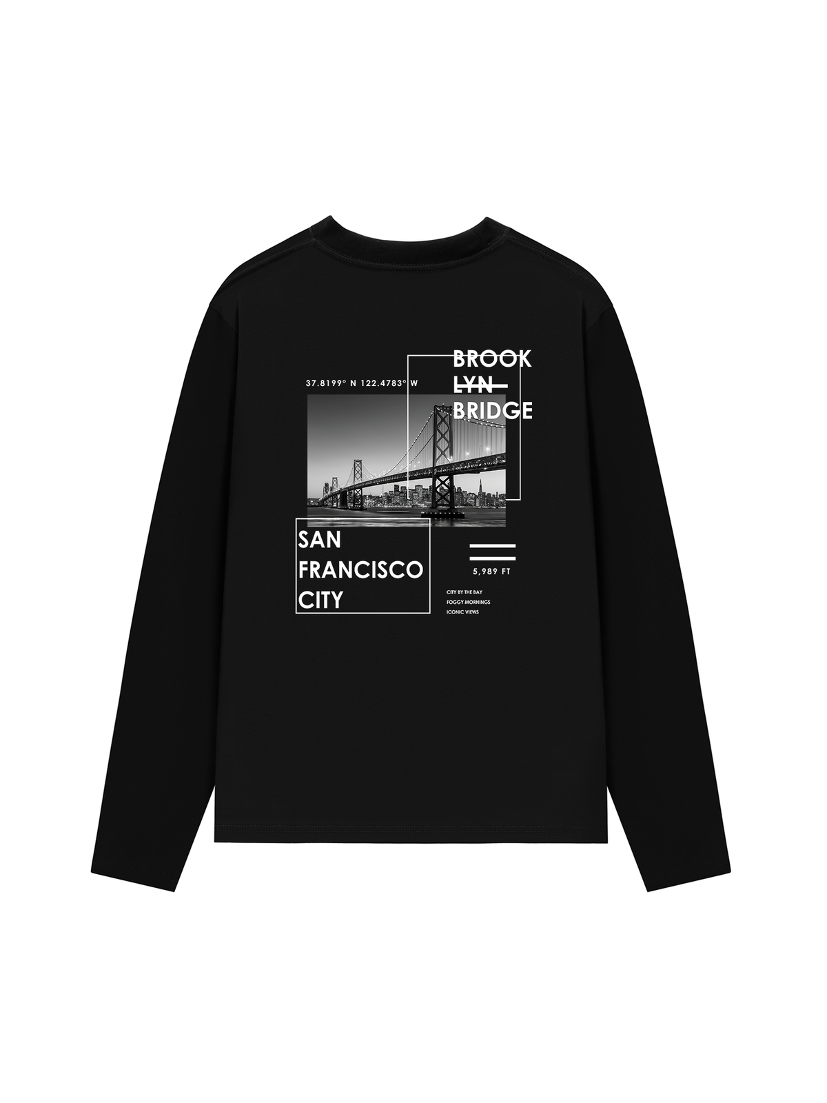 Áo Thun Dài Tay City SAN FRANCISCO