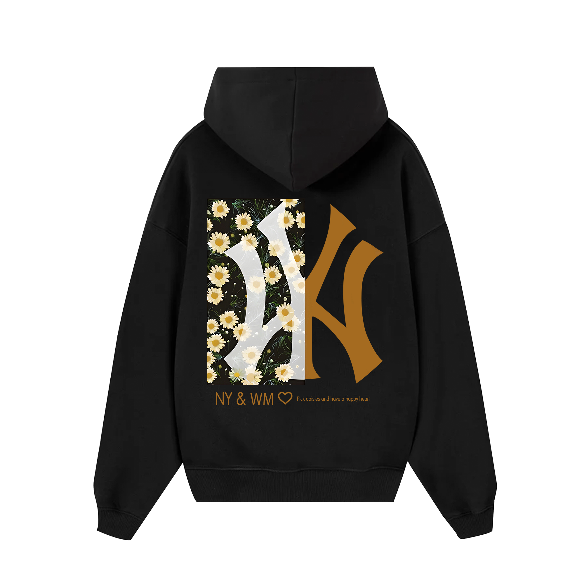 MLB Floral Pick Daisy Heart Hoodie