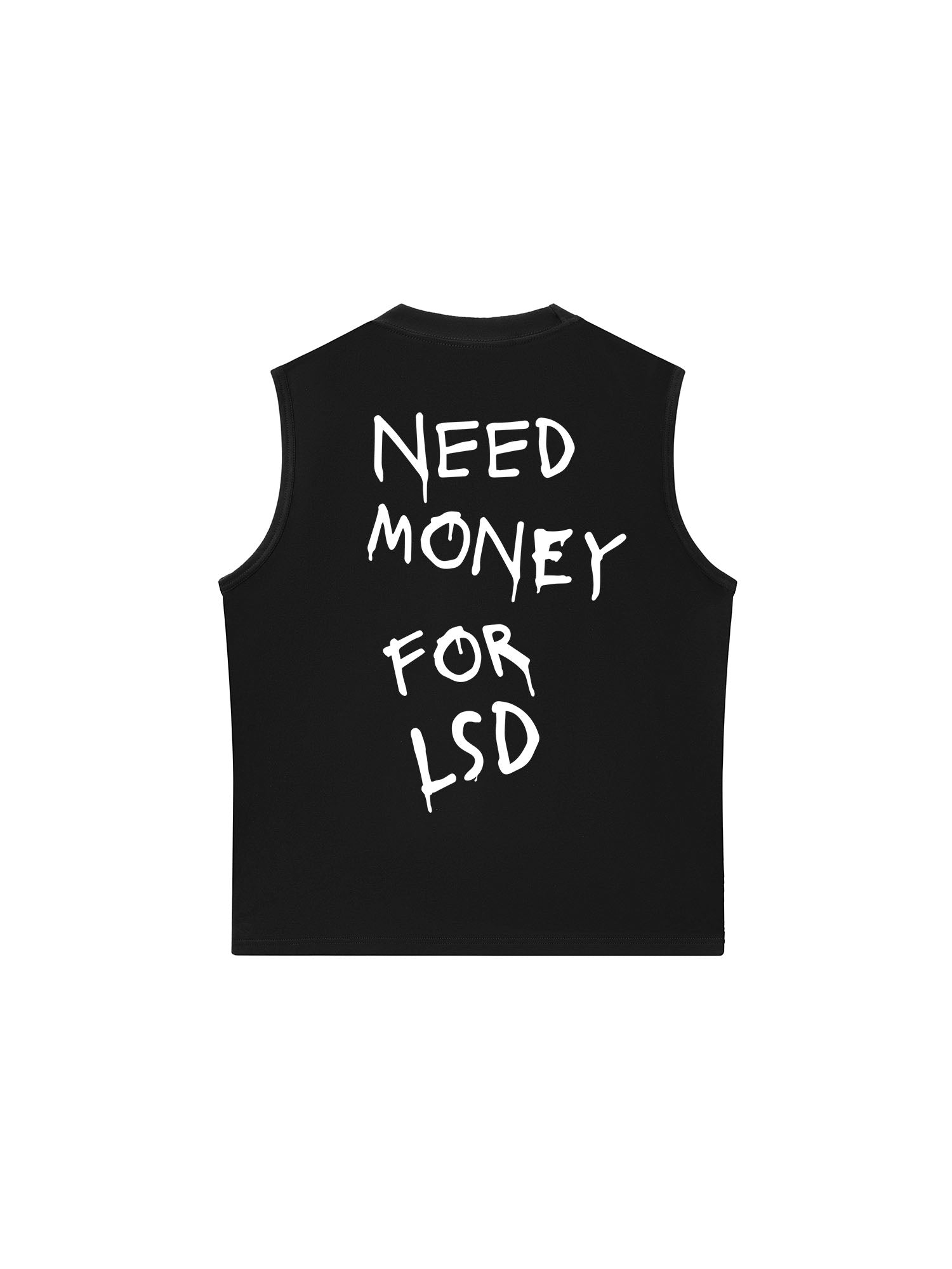 Áo Ba Lỗ Relaxed Fit Need Money For LSD