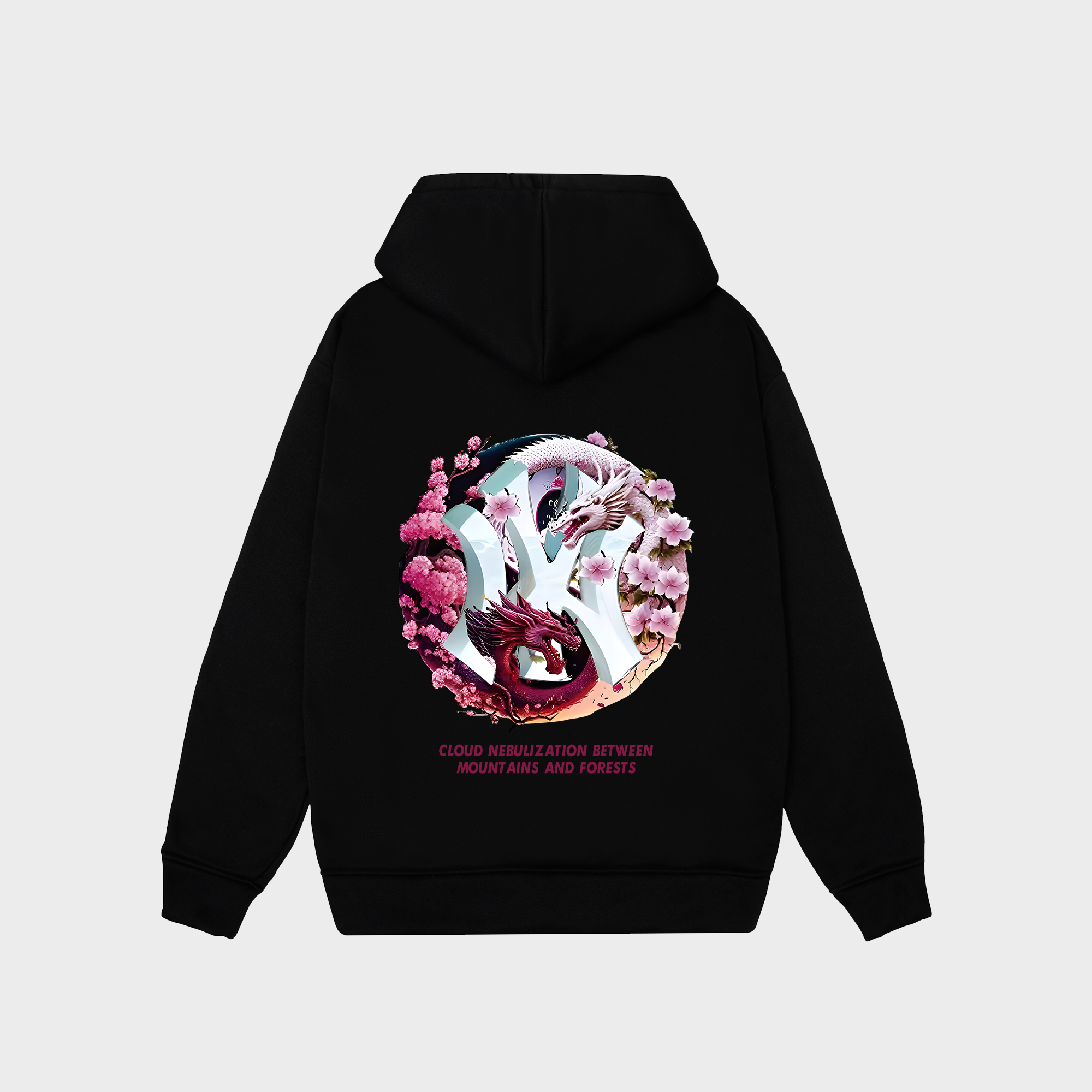 MLB Floral Dragon Cloudy Hoodie