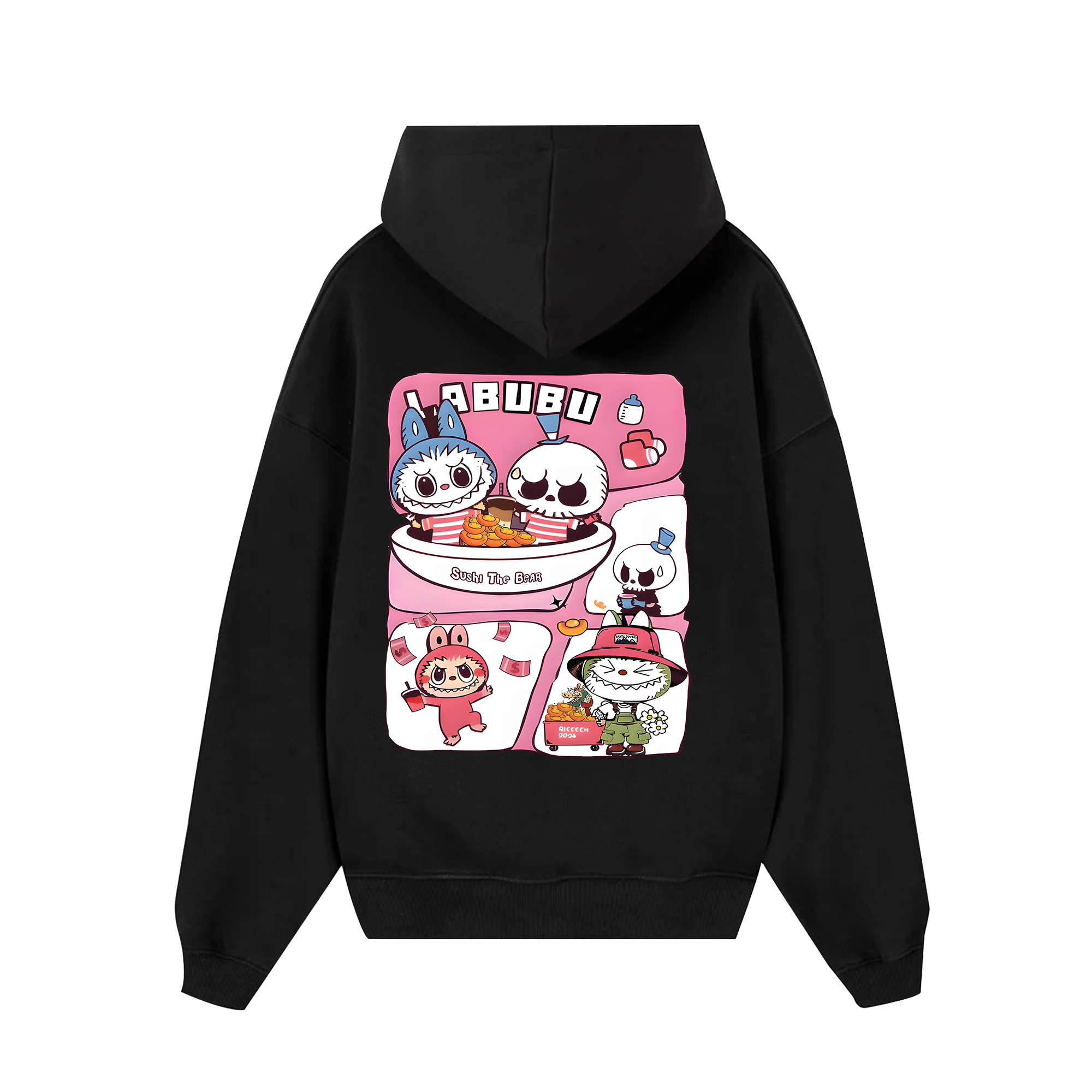 Labubu Funny Friend Hoodie