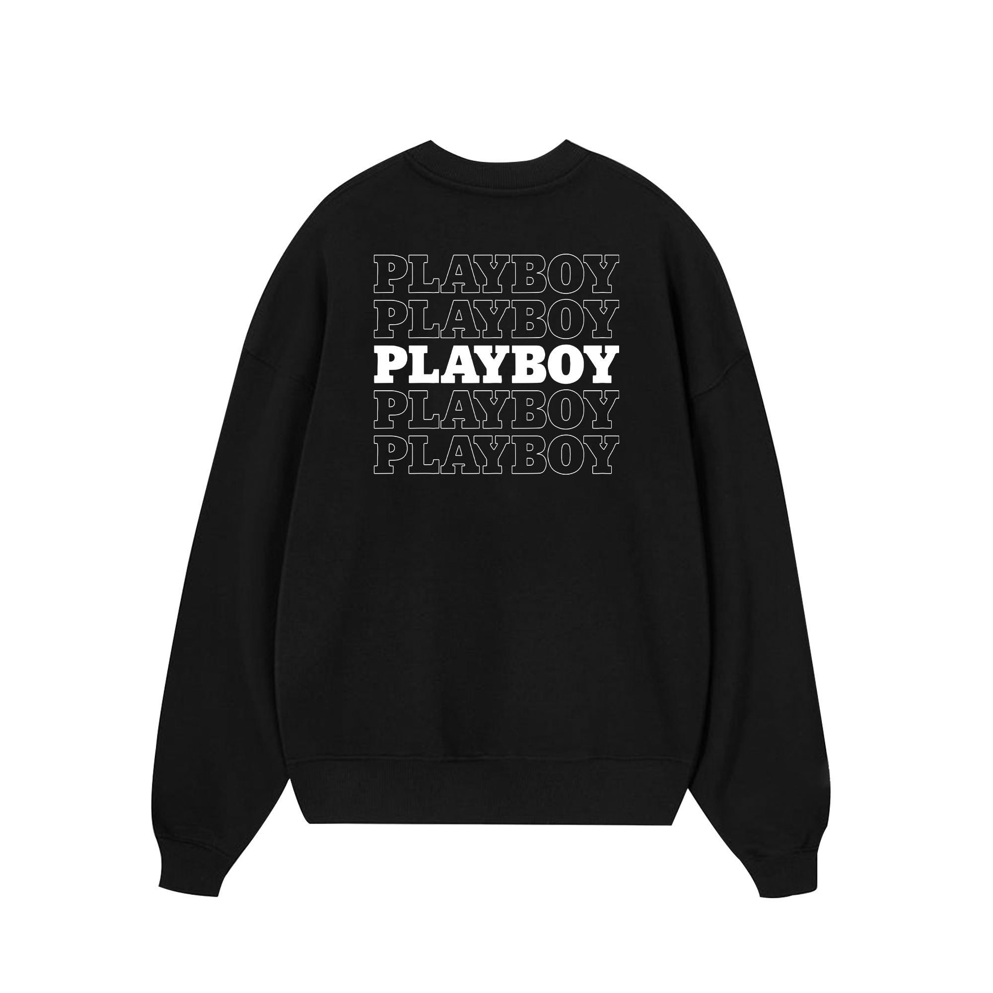 Play Boy Repeating Masthead Sweater