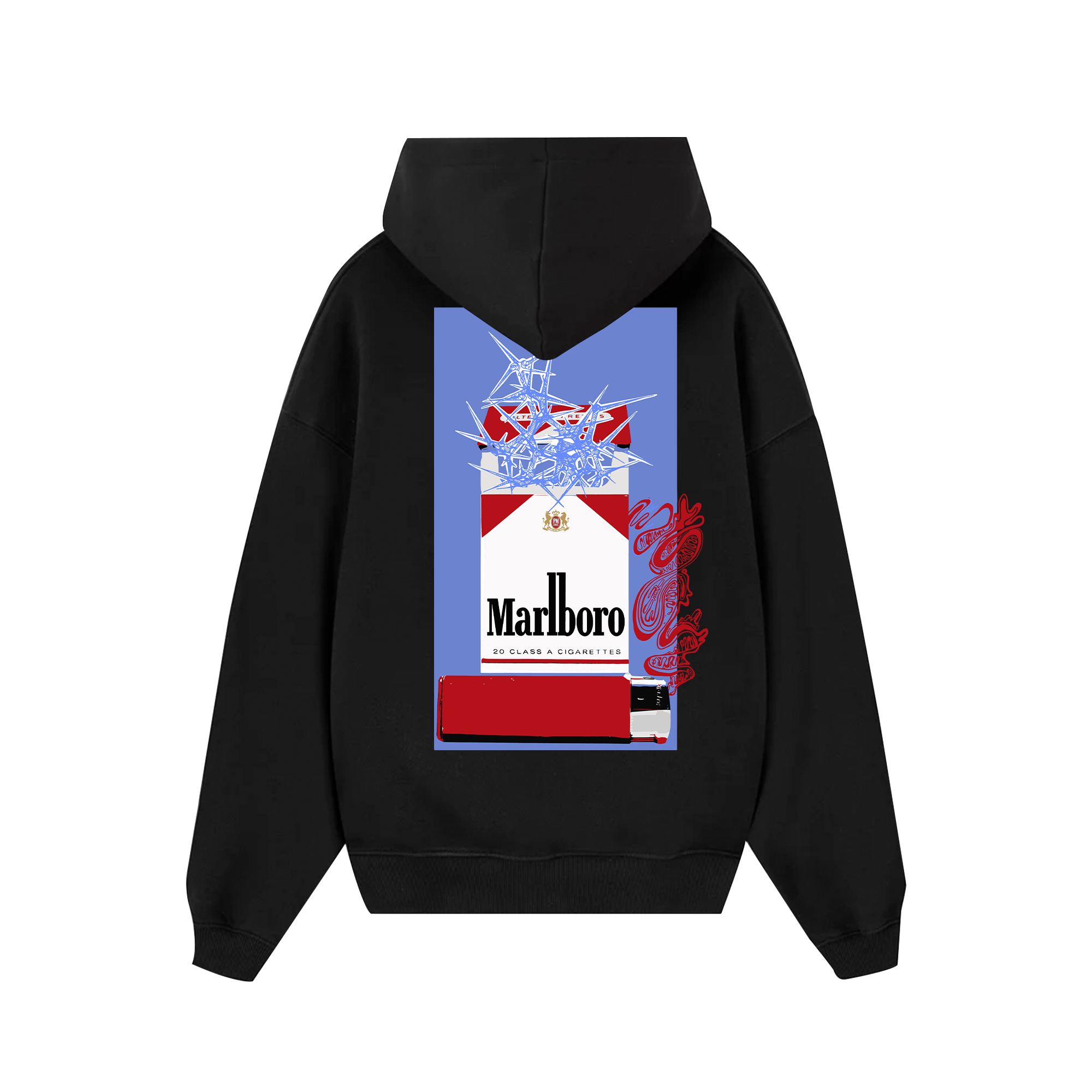 Marlboro Street Art Hoodie