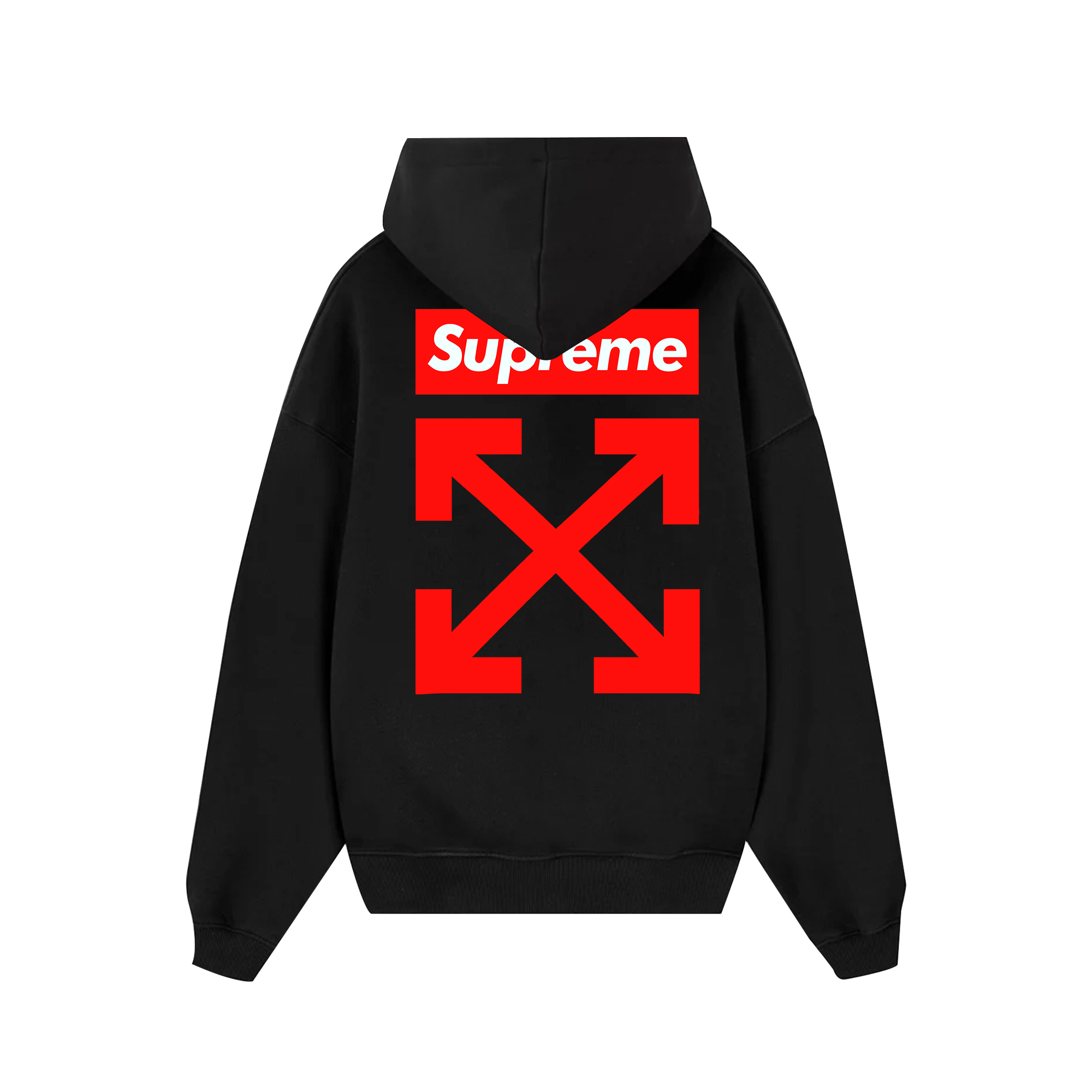 Off White Collab Supreme Hoodie