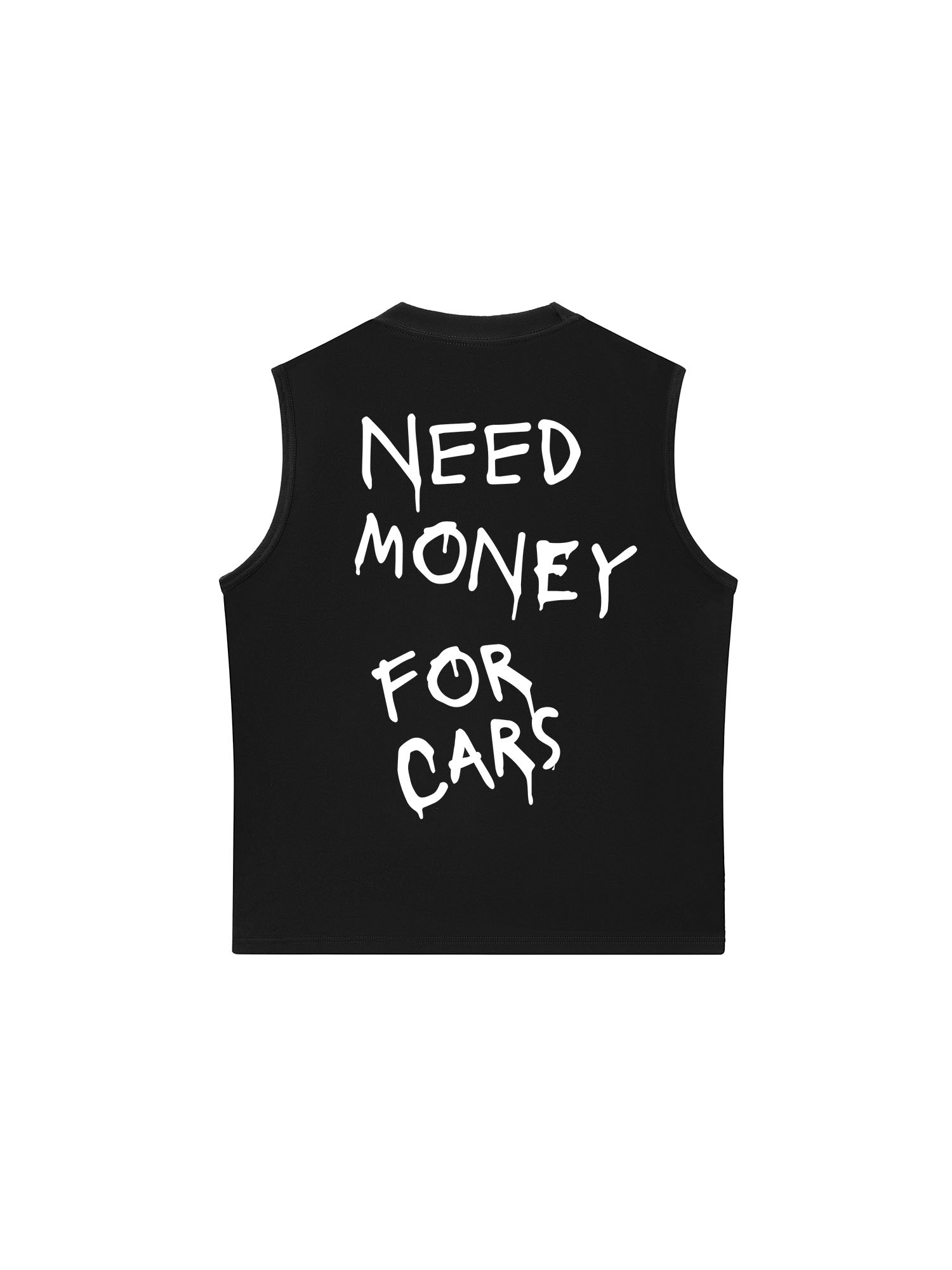 Áo Ba Lỗ Relaxed Fit Need Money For Cars