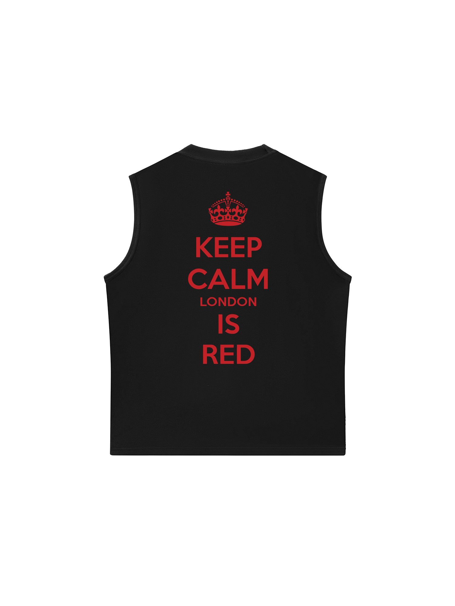 Áo Ba Lỗ Relaxed Fit Soccer Keep Calm London Is Red