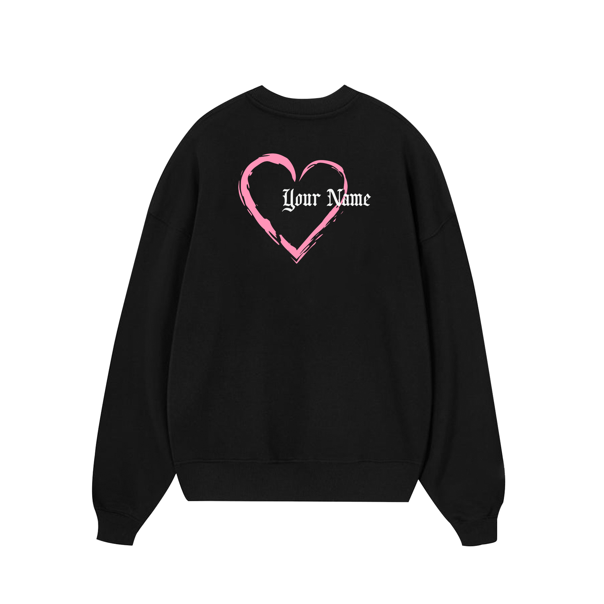 Custom Couple Spider Heart Sweater