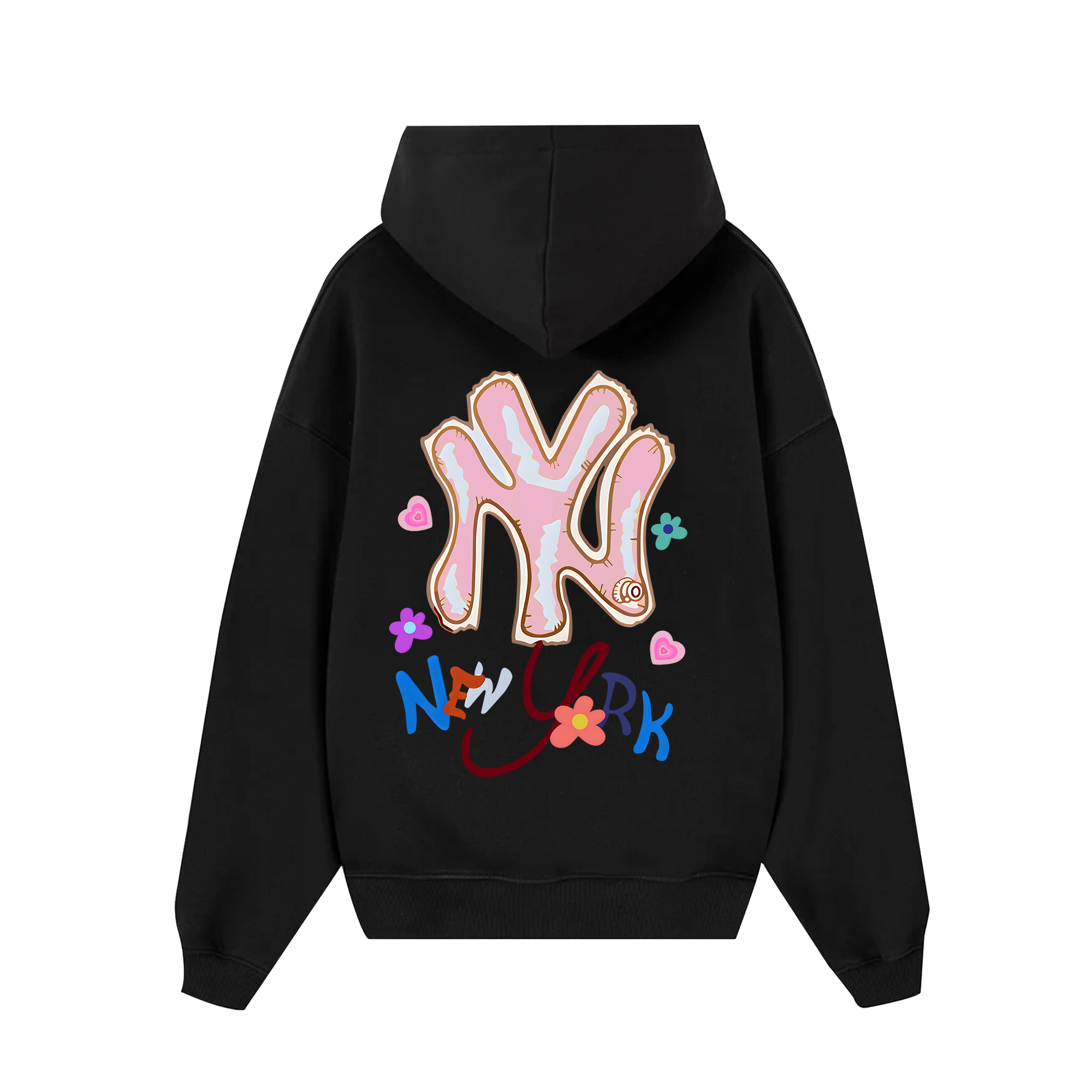 MLB Floral New York Yankees Cute Flower Hoodie