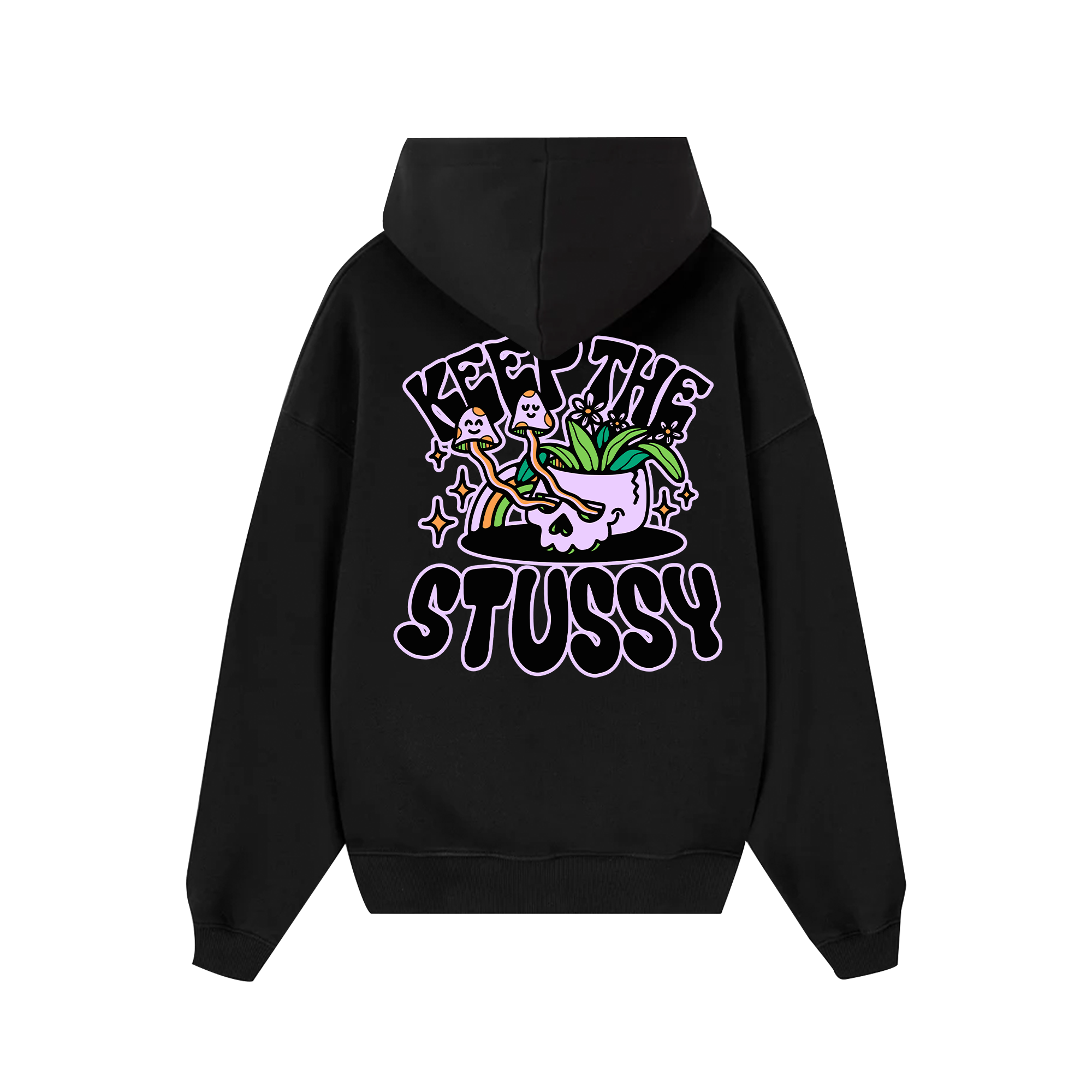 Stussy Floral Keep the Stussy Hoodie