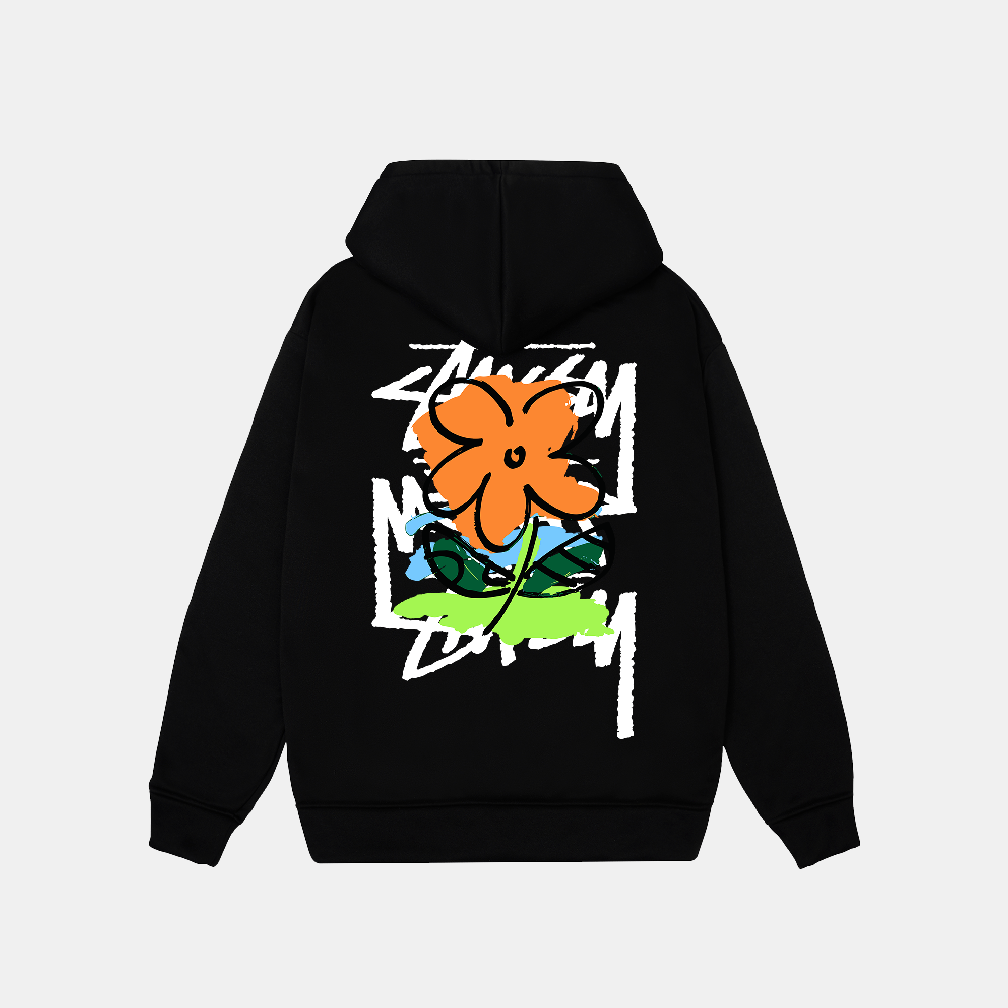 Stussy Floral Painting Hoodie