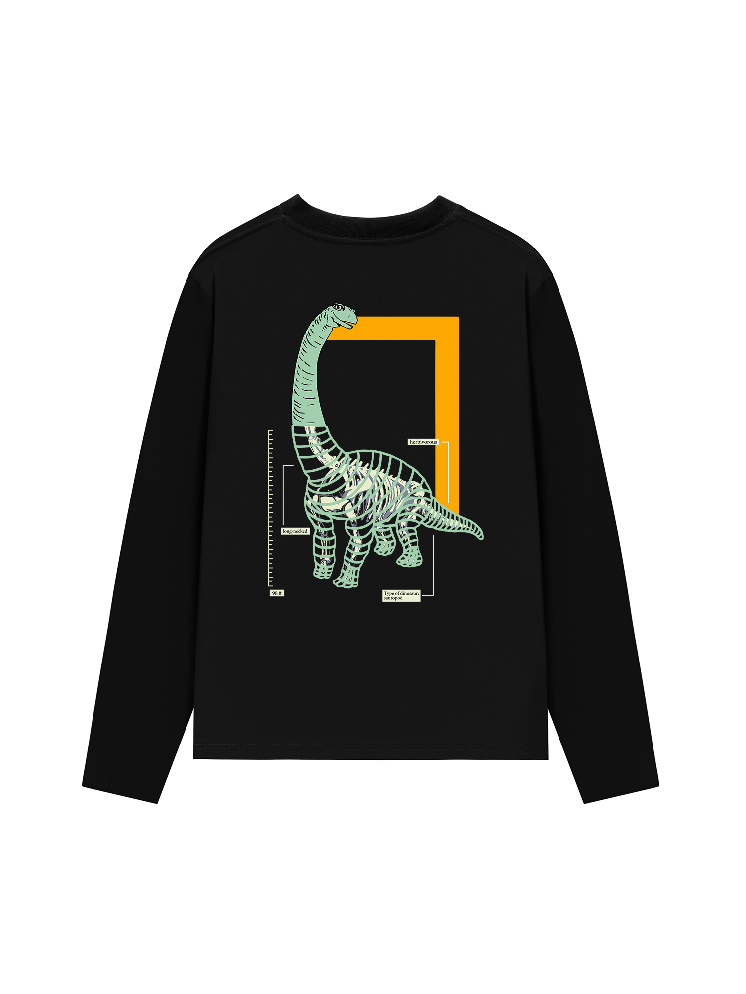 Áo Thun Dài Tay Wild Life Sauropod