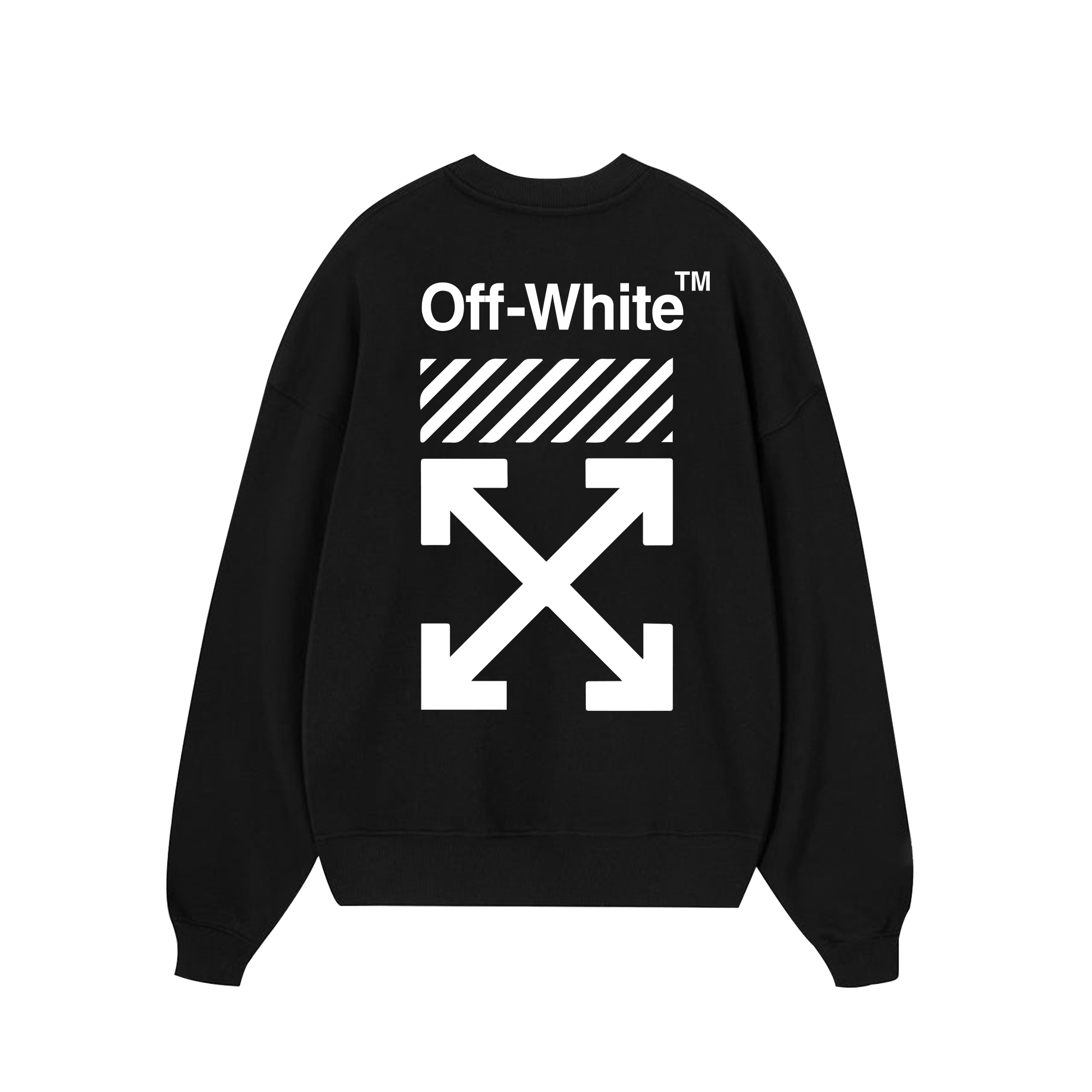 Off White Basic Logo Sweater