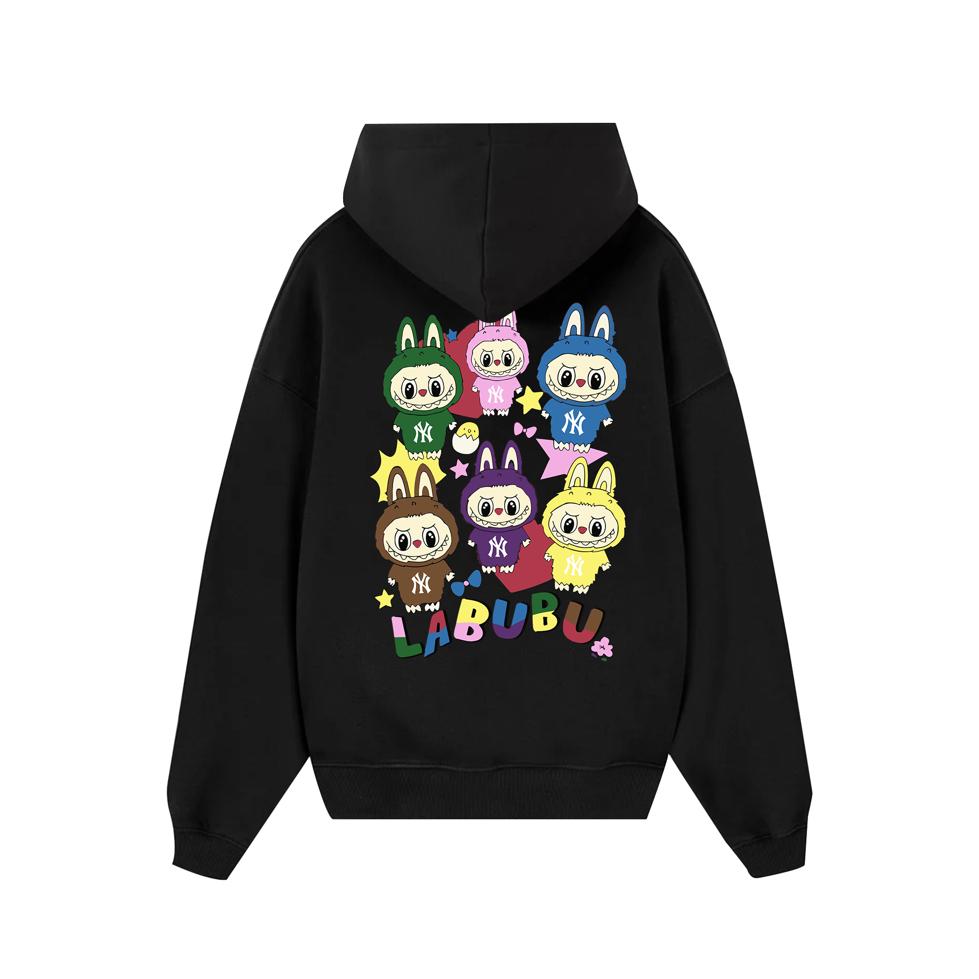 MLB Labubu Cute Team NY Hoodie