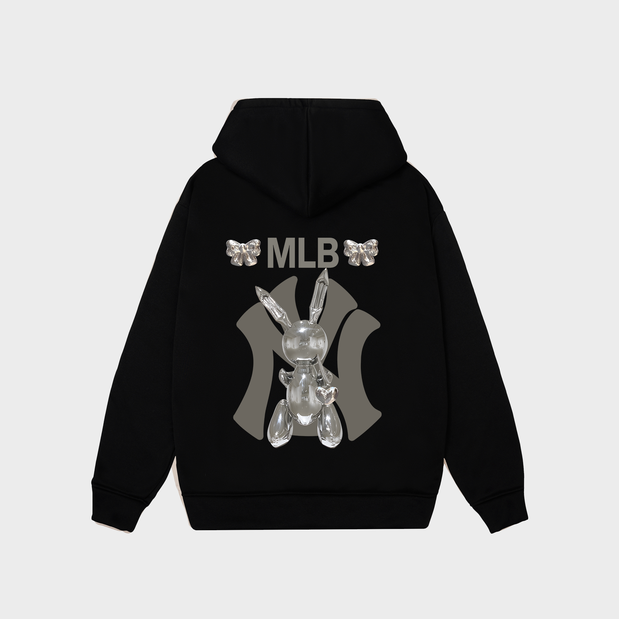 MLB Floral Silver Balloon Rabbit Hoodie