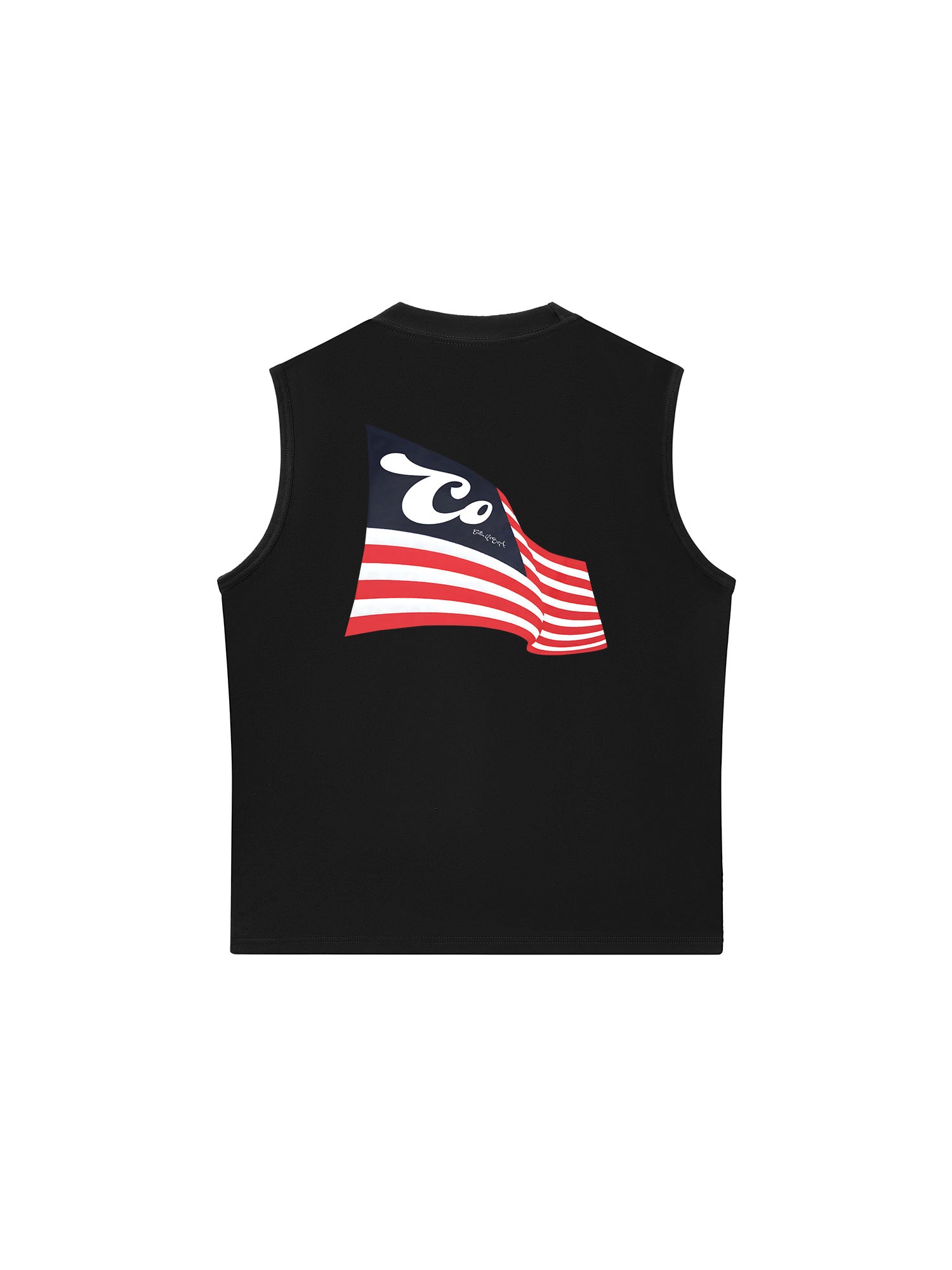 Áo Ba Lỗ Relaxed Fit USA Cotton USA Flag