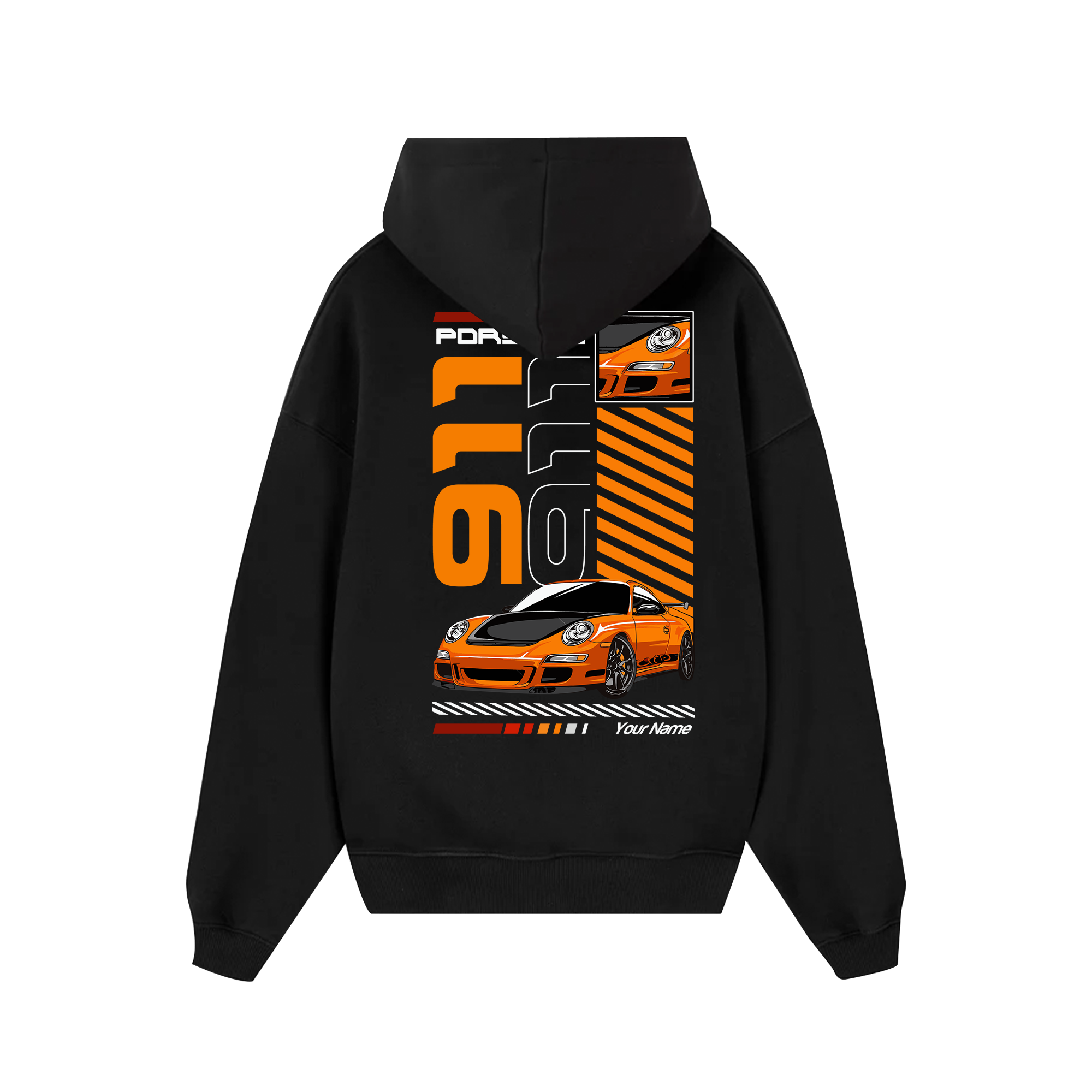 Custom Car Porsche Revolutionary Speed Hoodie