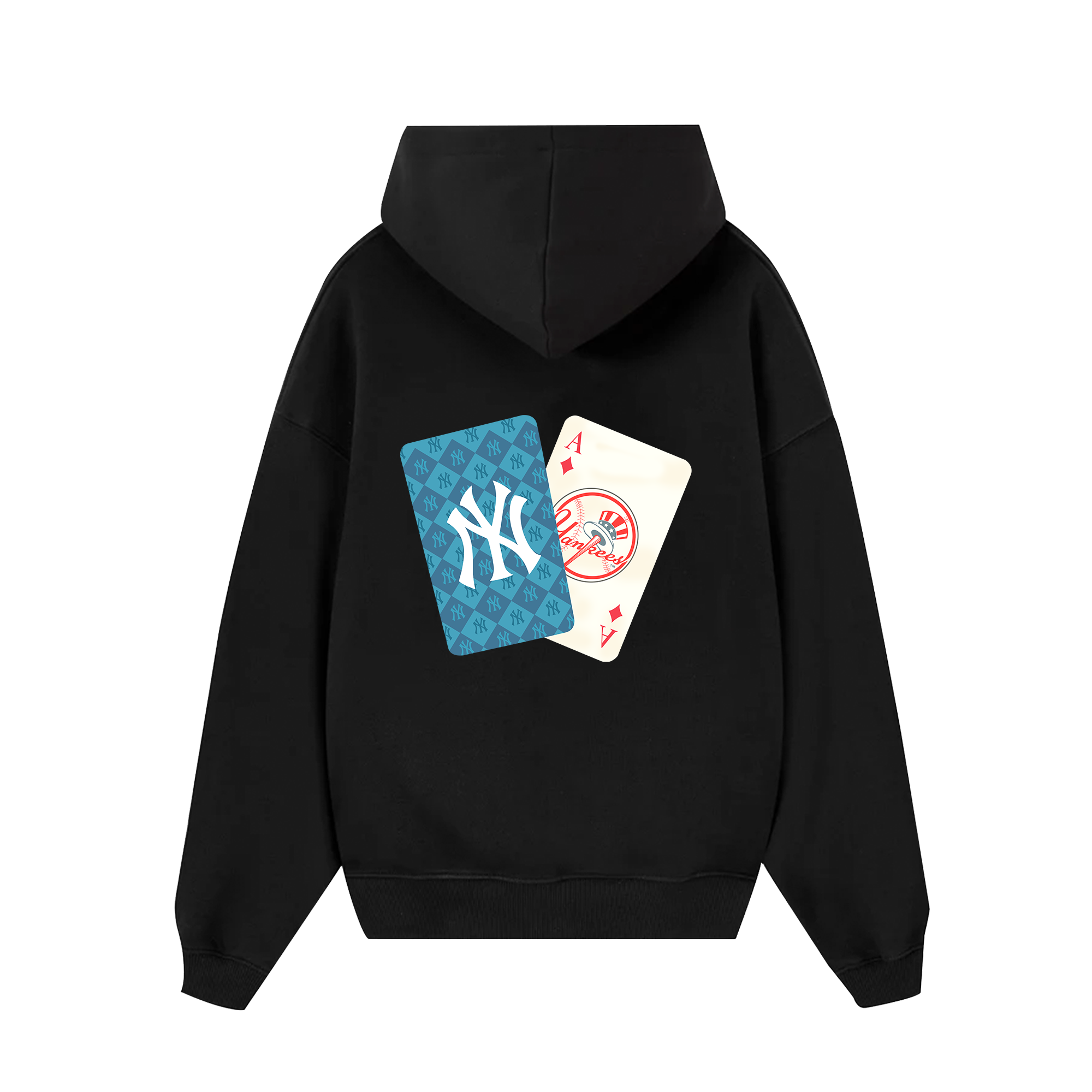 MLB New York Yankees Card Hoodie