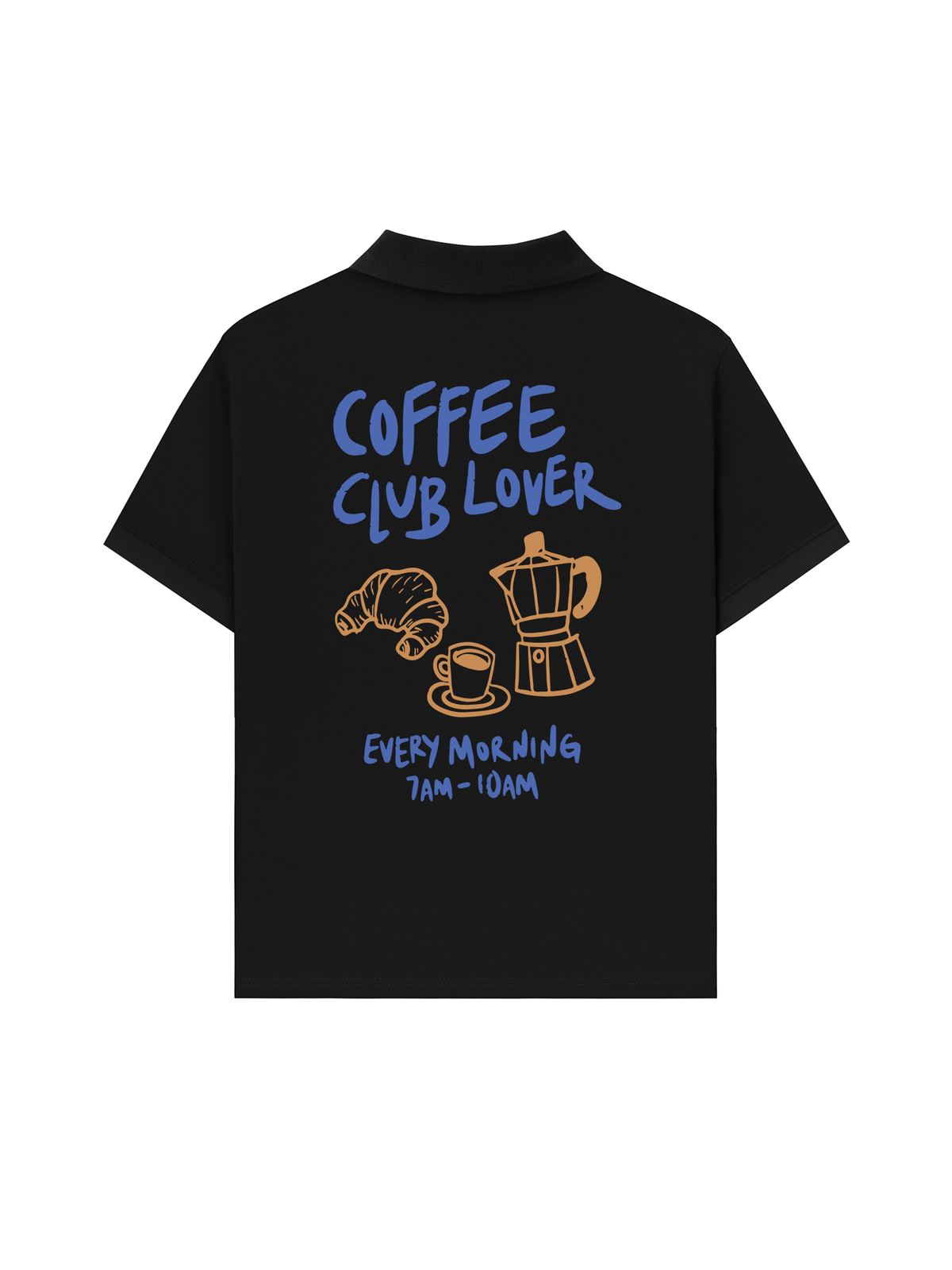 Áo Polo Nữ/ Áo Polo Nam Coffee Club Lover