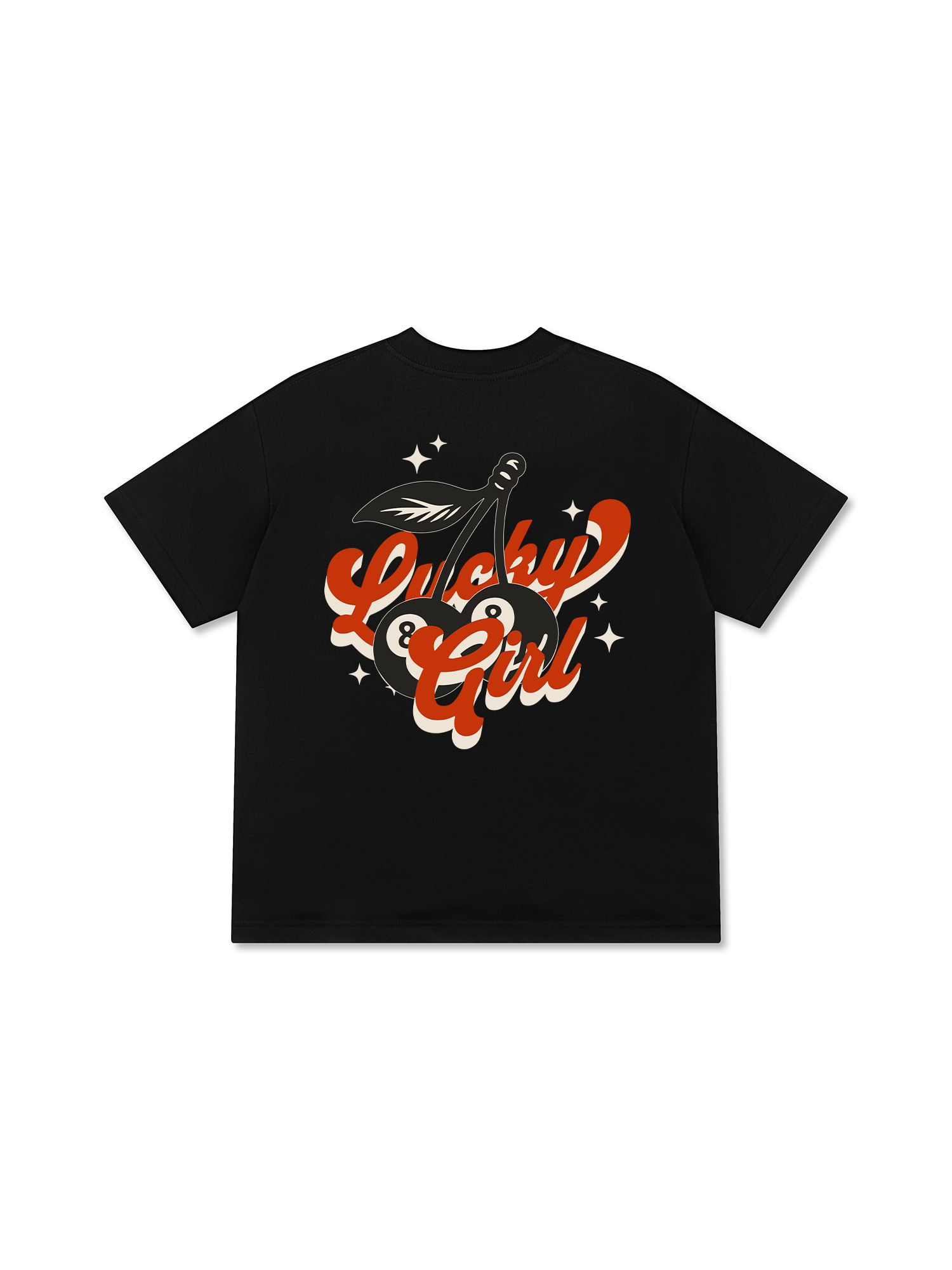 Áo Thun Relaxed Fit Billiards Lucky Girl