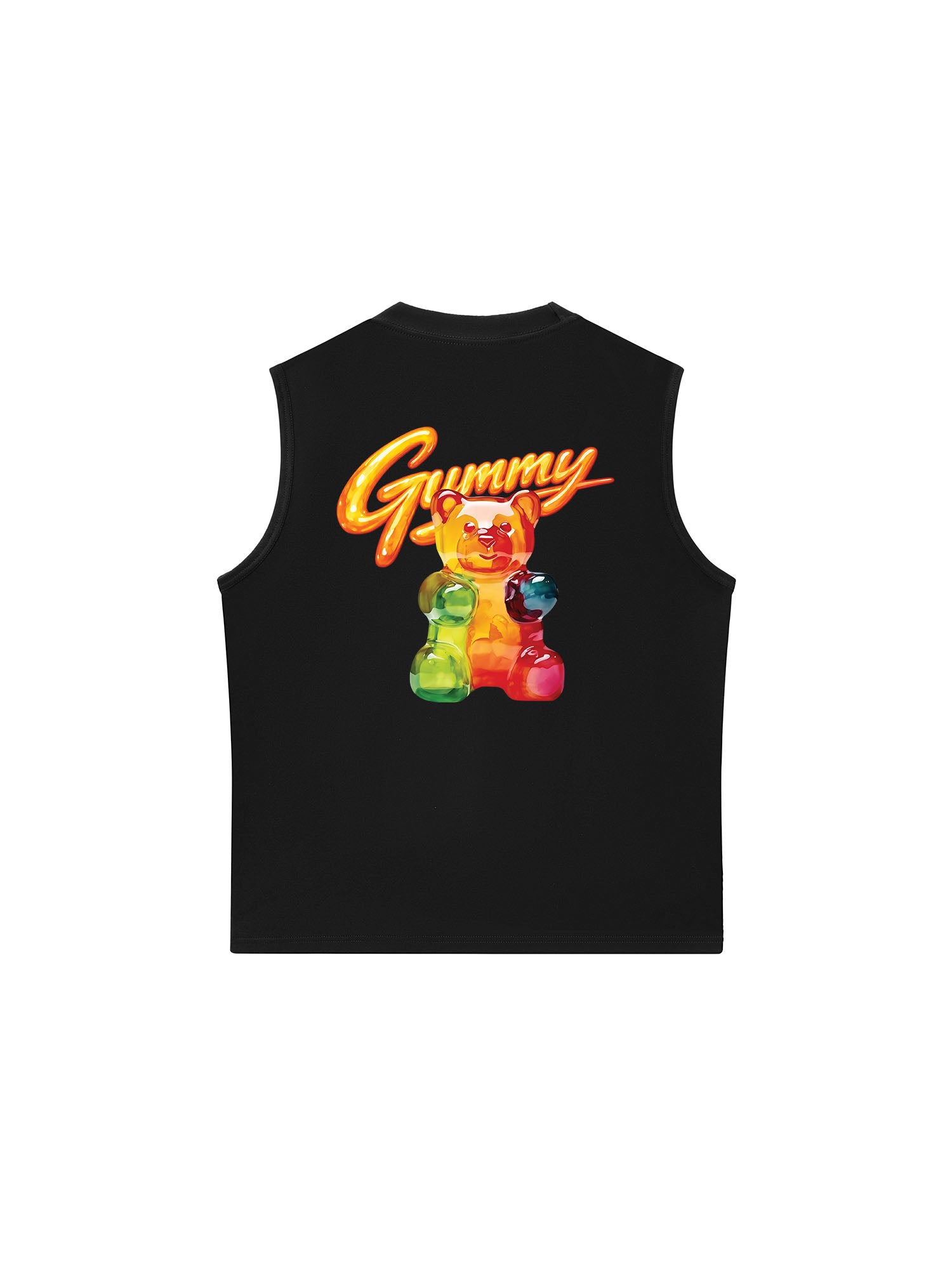 Áo Ba Lỗ Relaxed Fit Orange Gummy Bear