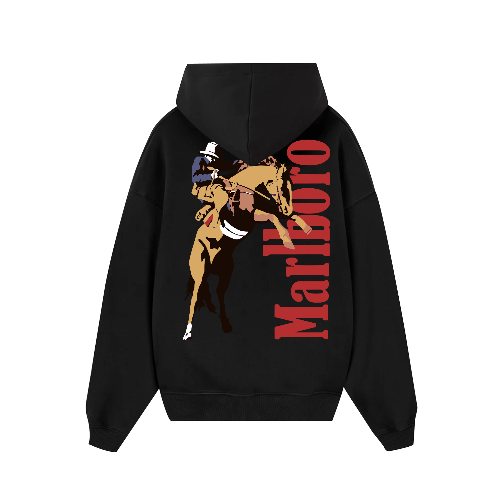 Marlboro Cowboy Saddle Hoodie