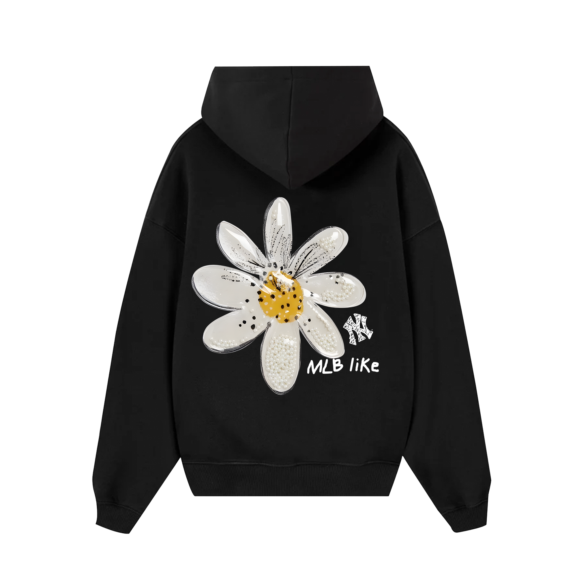 MLB Floral Daisy MLB Like Hoodie