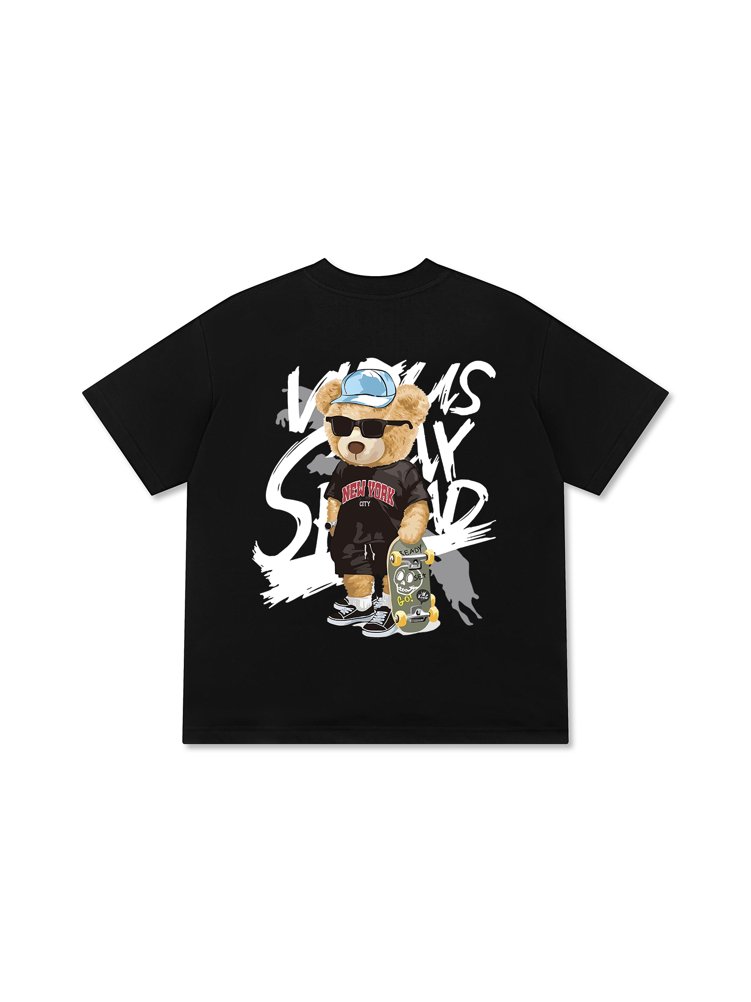 Áo Thun Relaxed Fit New York Skate Bear