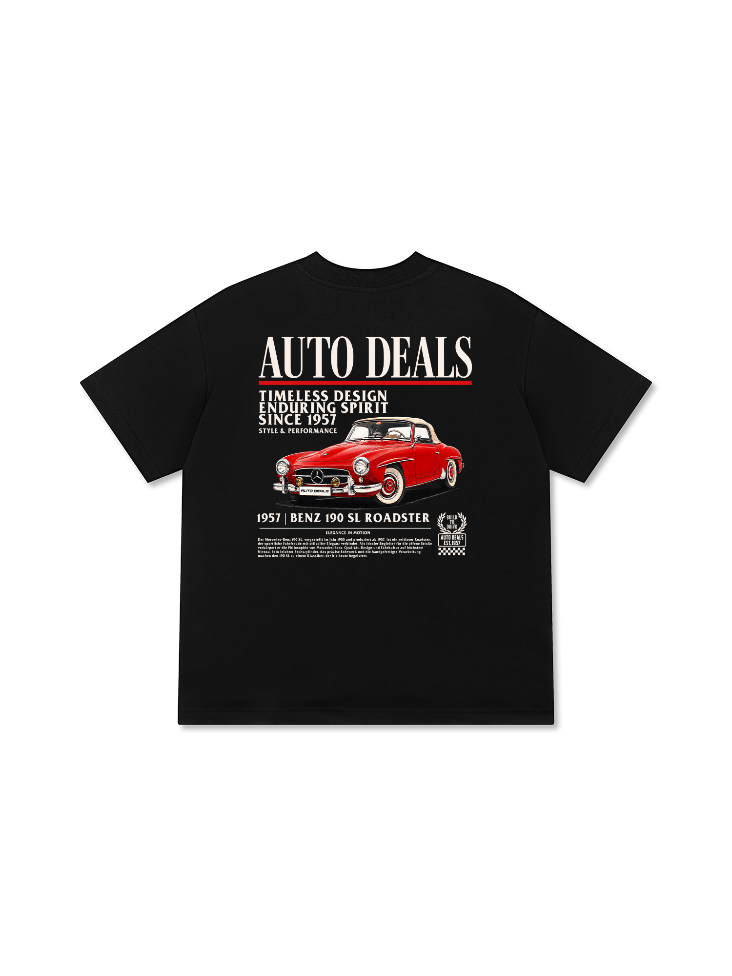 Áo Thun Relaxed Fit Auto Deals