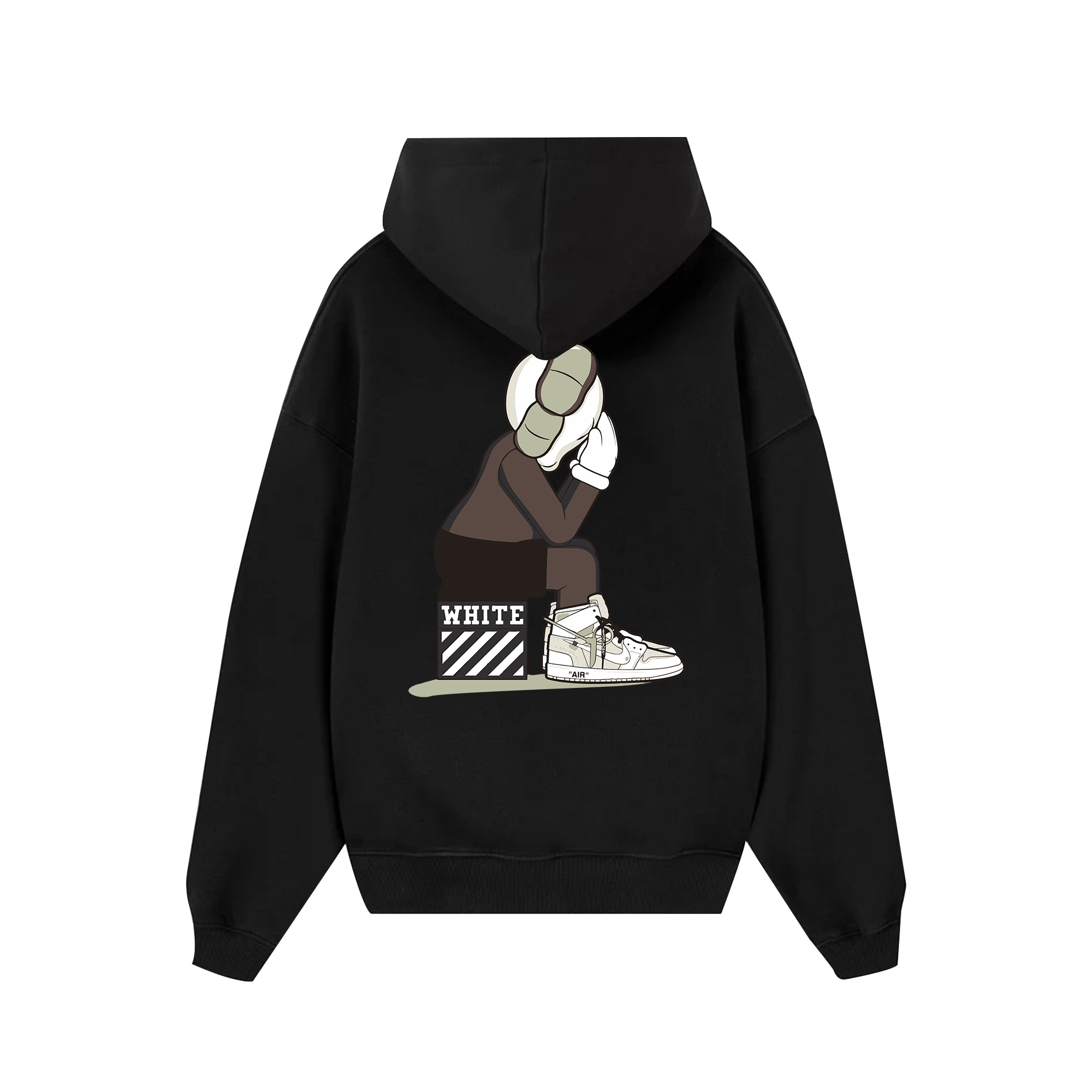 Off White Crying KAWS Hoodie