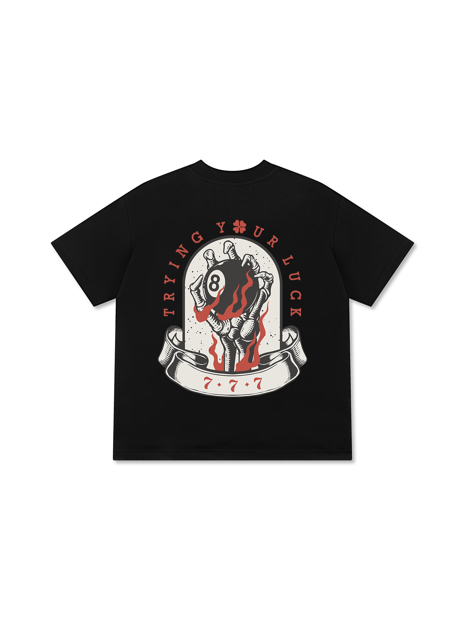 Áo Thun Relaxed Fit Billiards Trying Your Luck