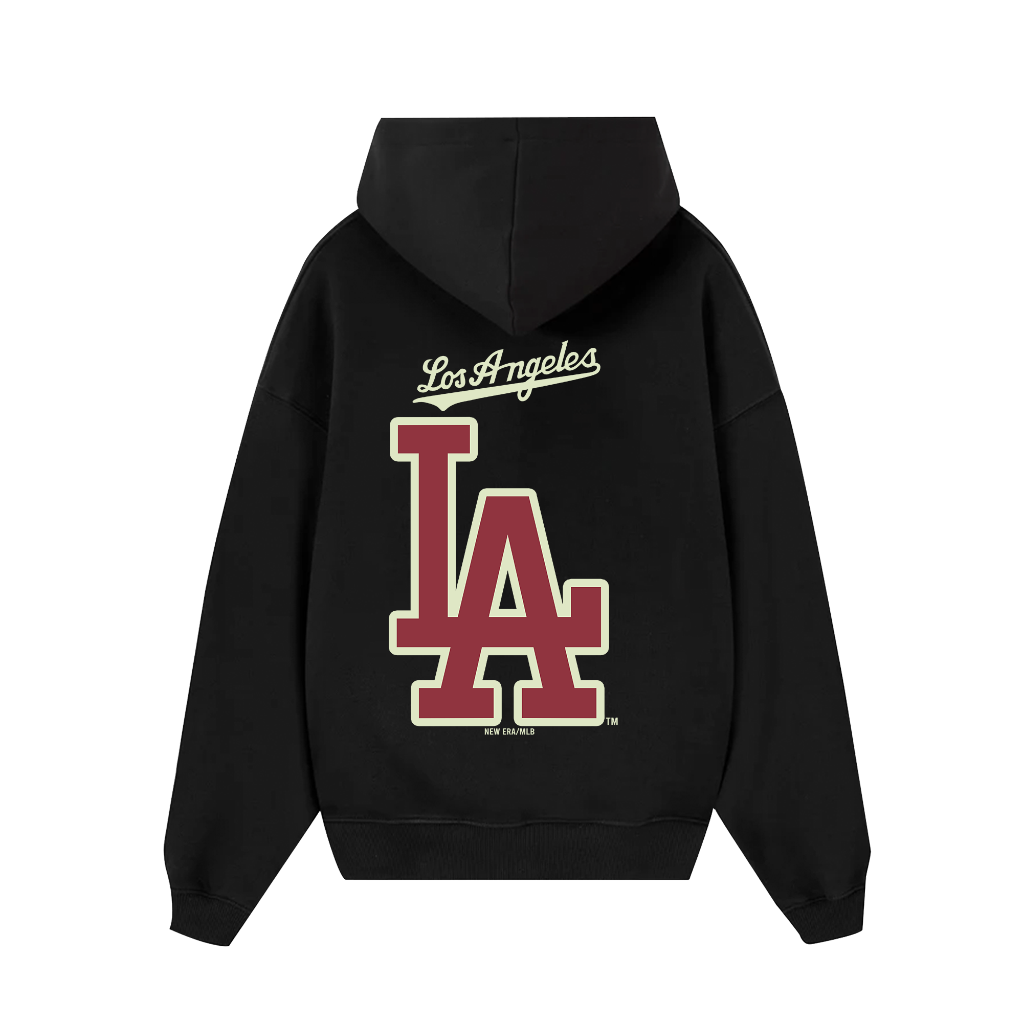 MLB Los Angeles Dodgers Logo Red Hoodie