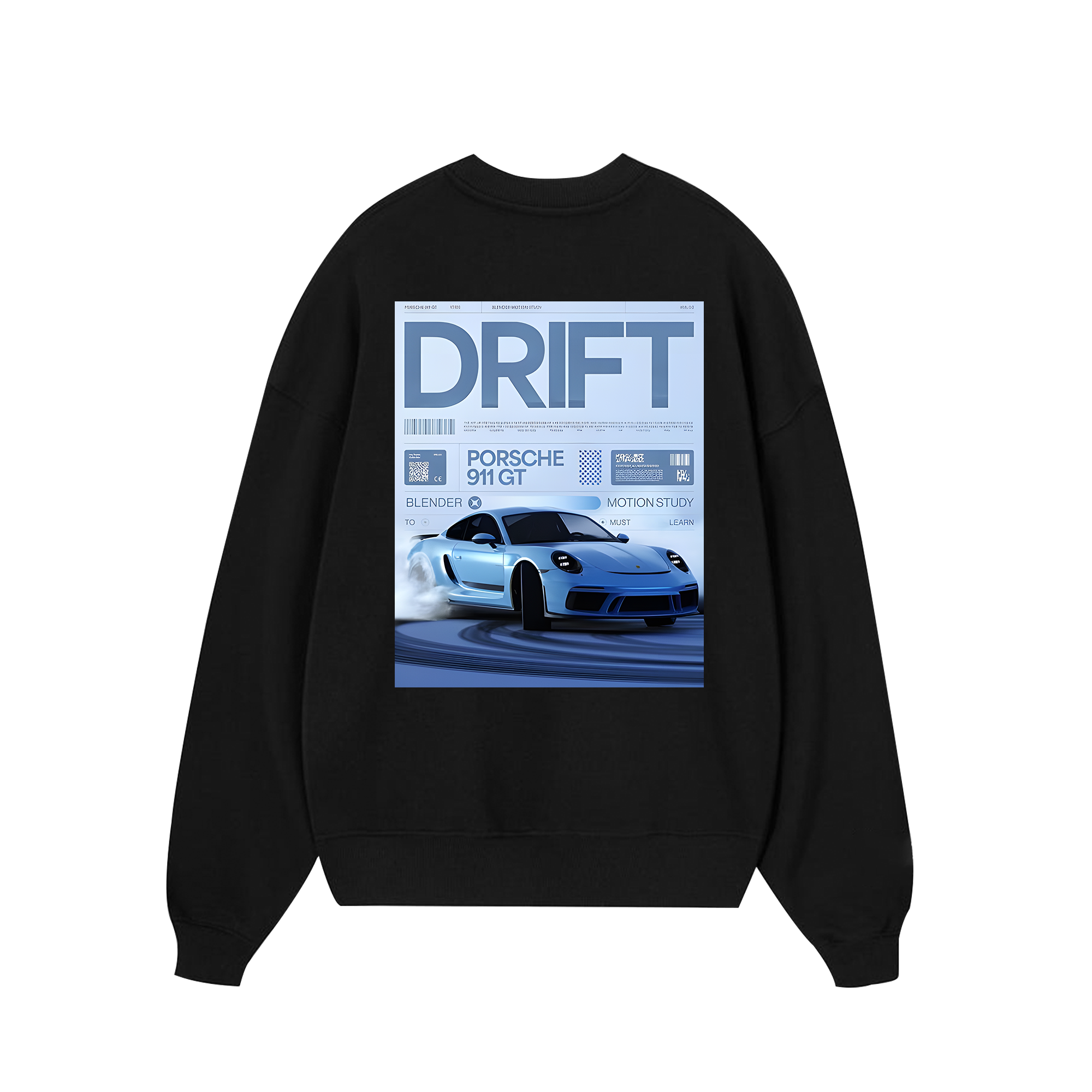 Porsche Blue 911 GT Sweater