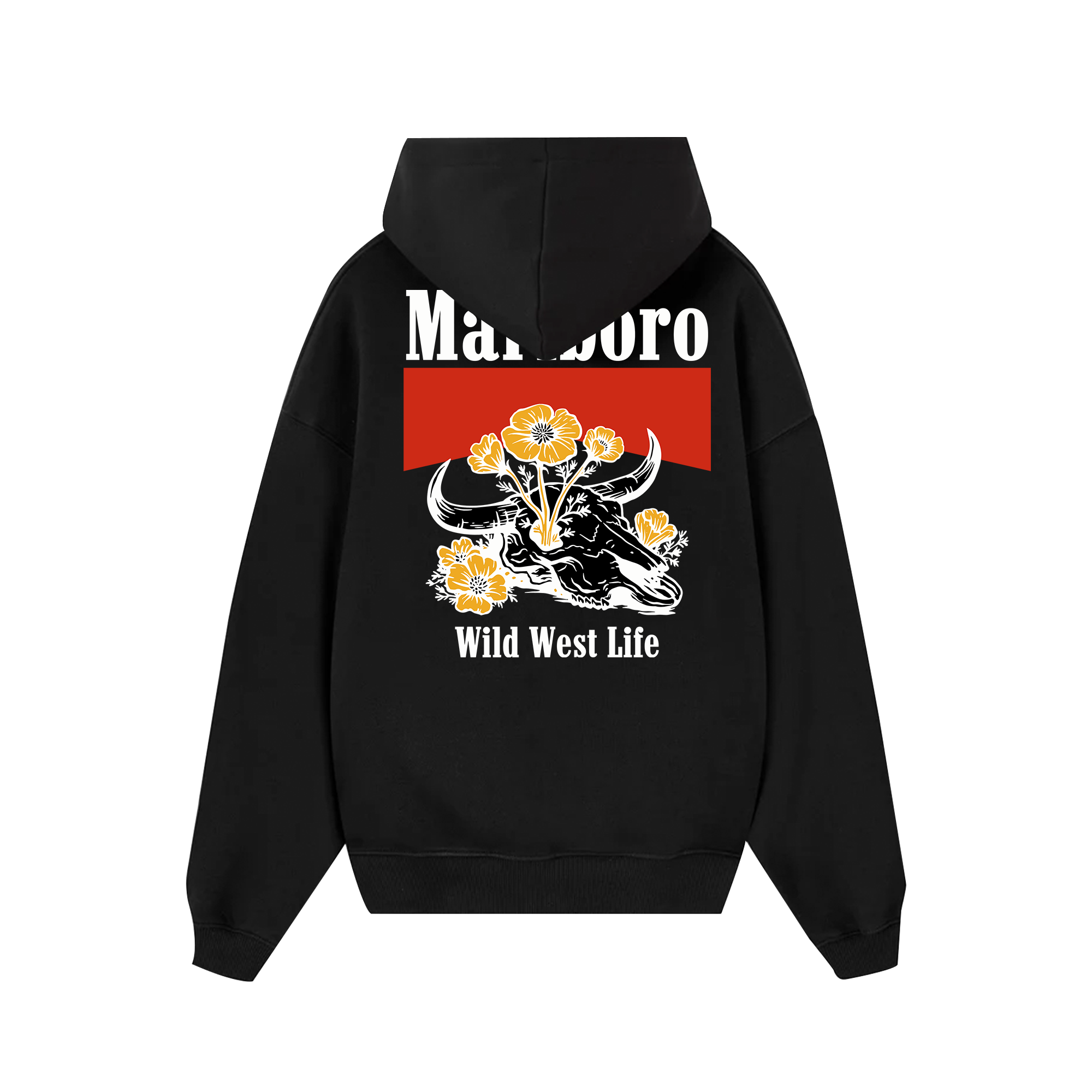 Marlboro Wild West Life Hoodie