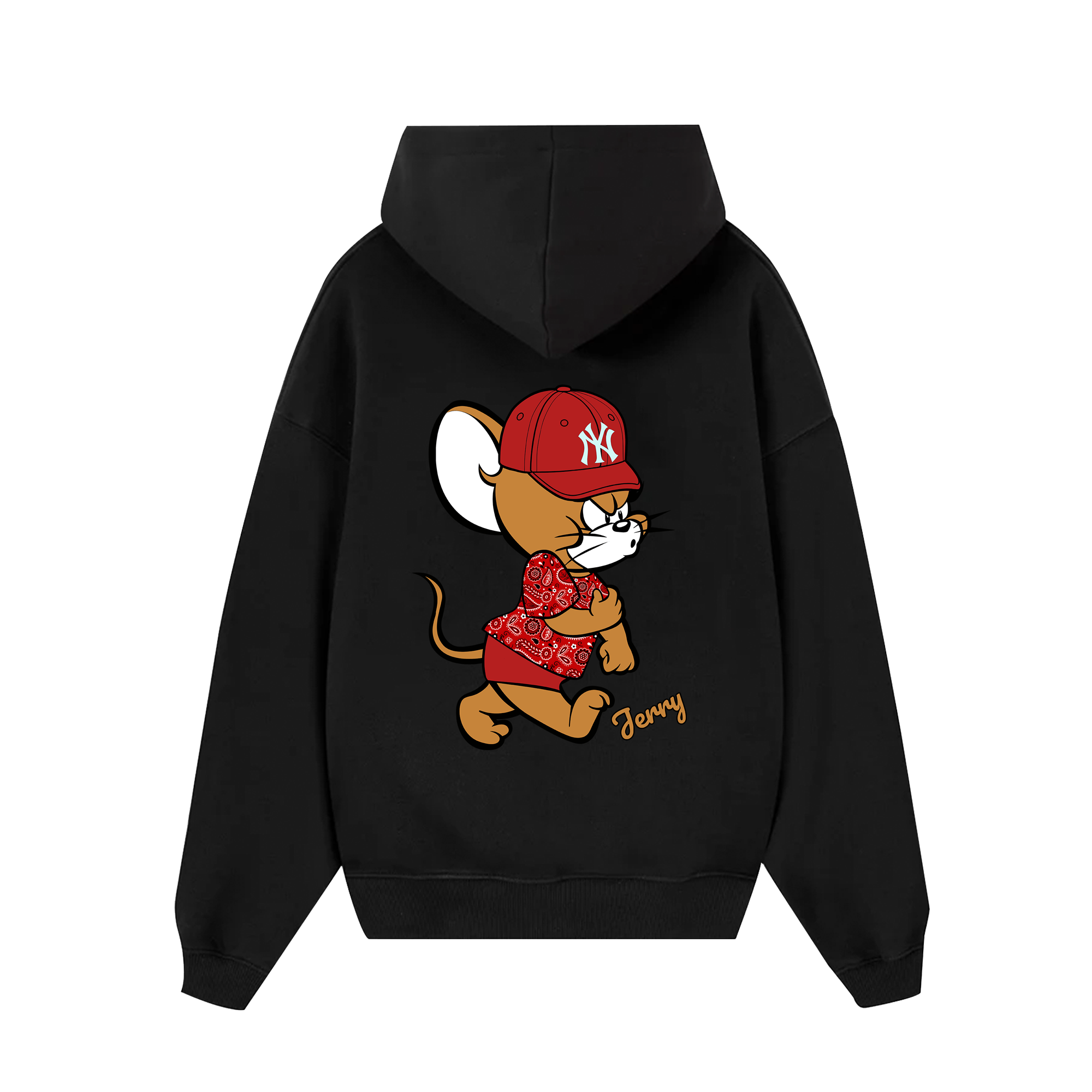 MLB Floral Funny Disney Jerry Hoodie