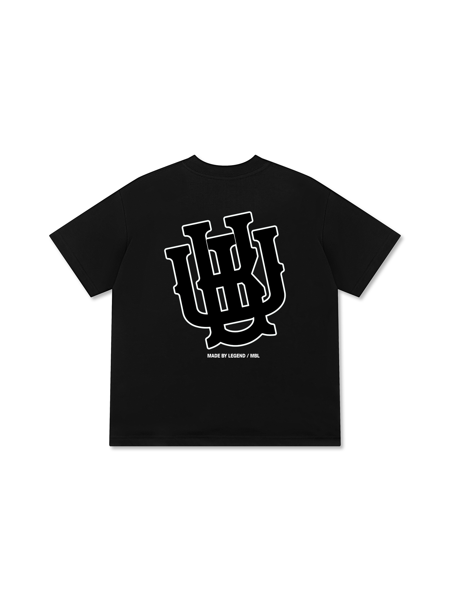 Áo Thun Relaxed Fit Master Baseball Black And White