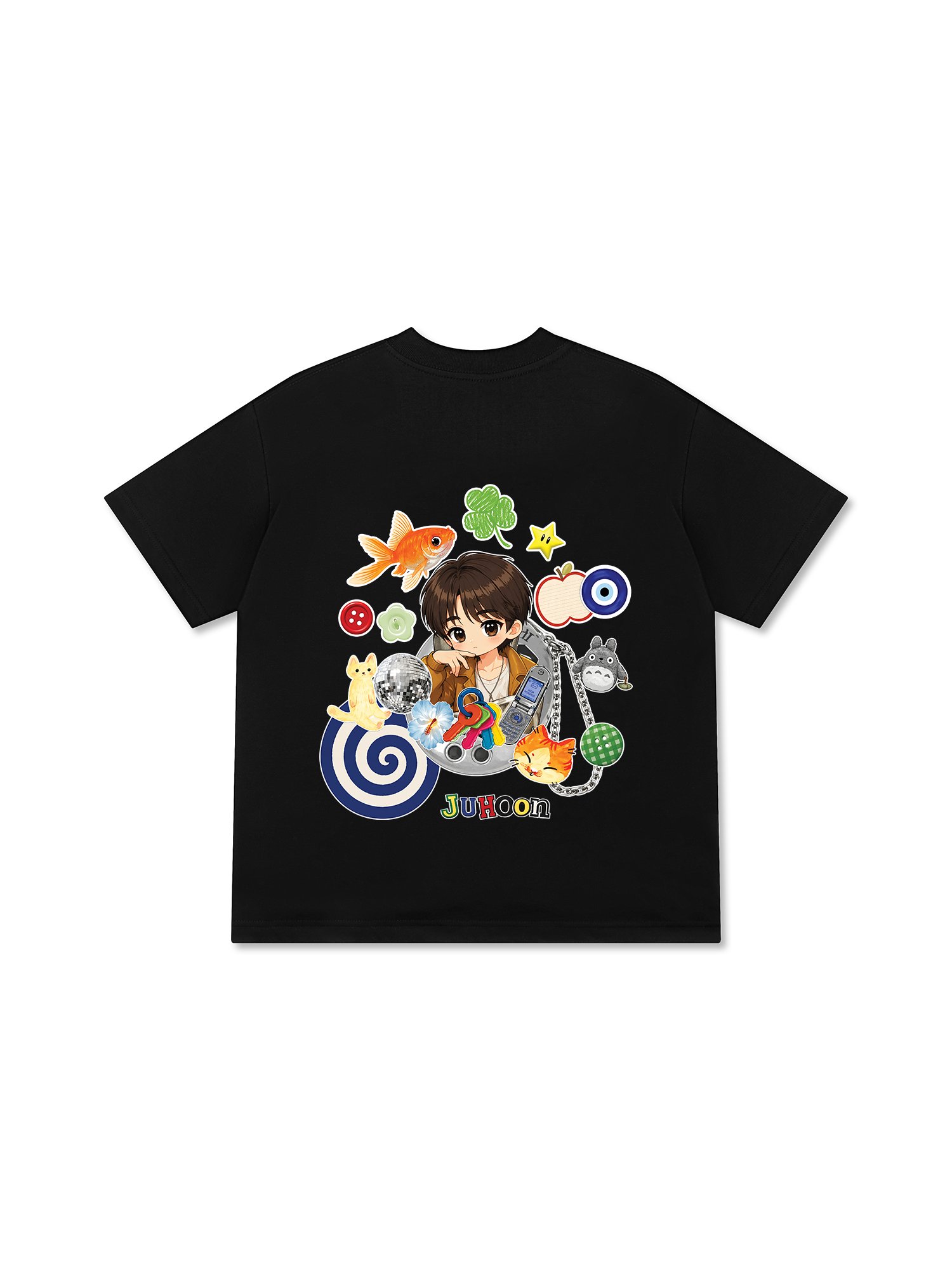 Áo Thun Relaxed Fit Idols Juhoon Cortis Wonder Vibes