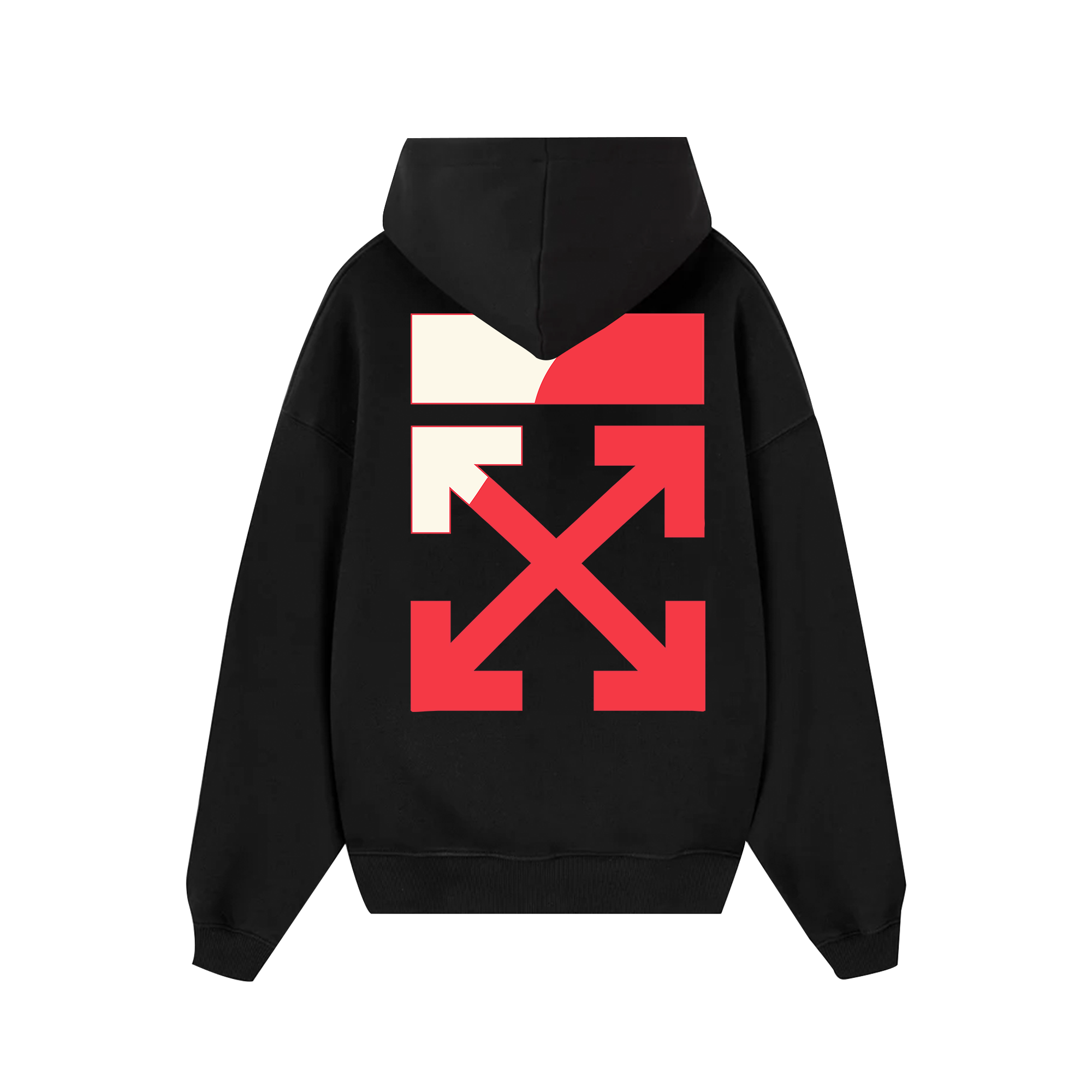 Off White Retro Logo Hoodie