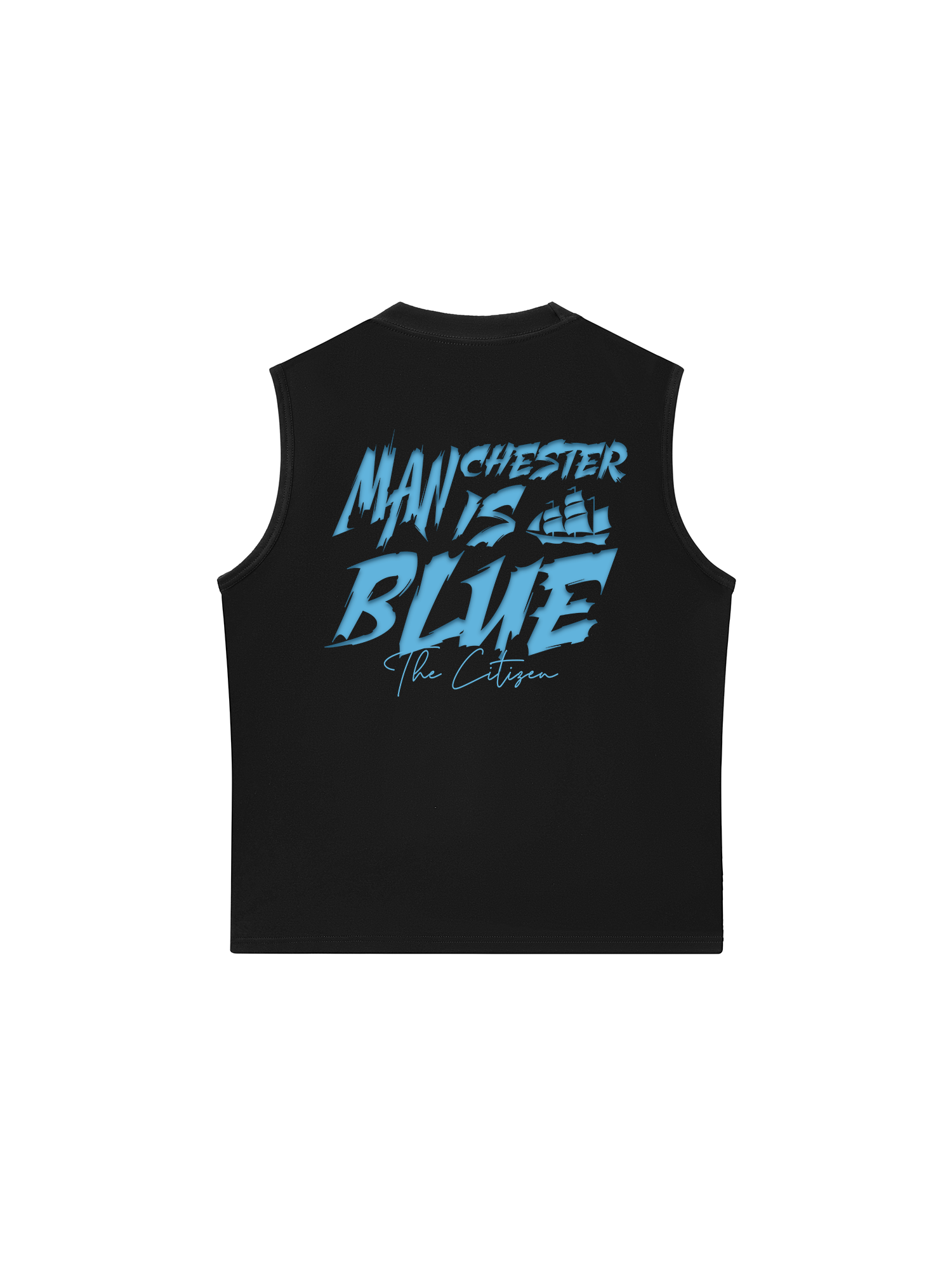 Áo Ba Lỗ Relaxed Fit Manchester Is Blue