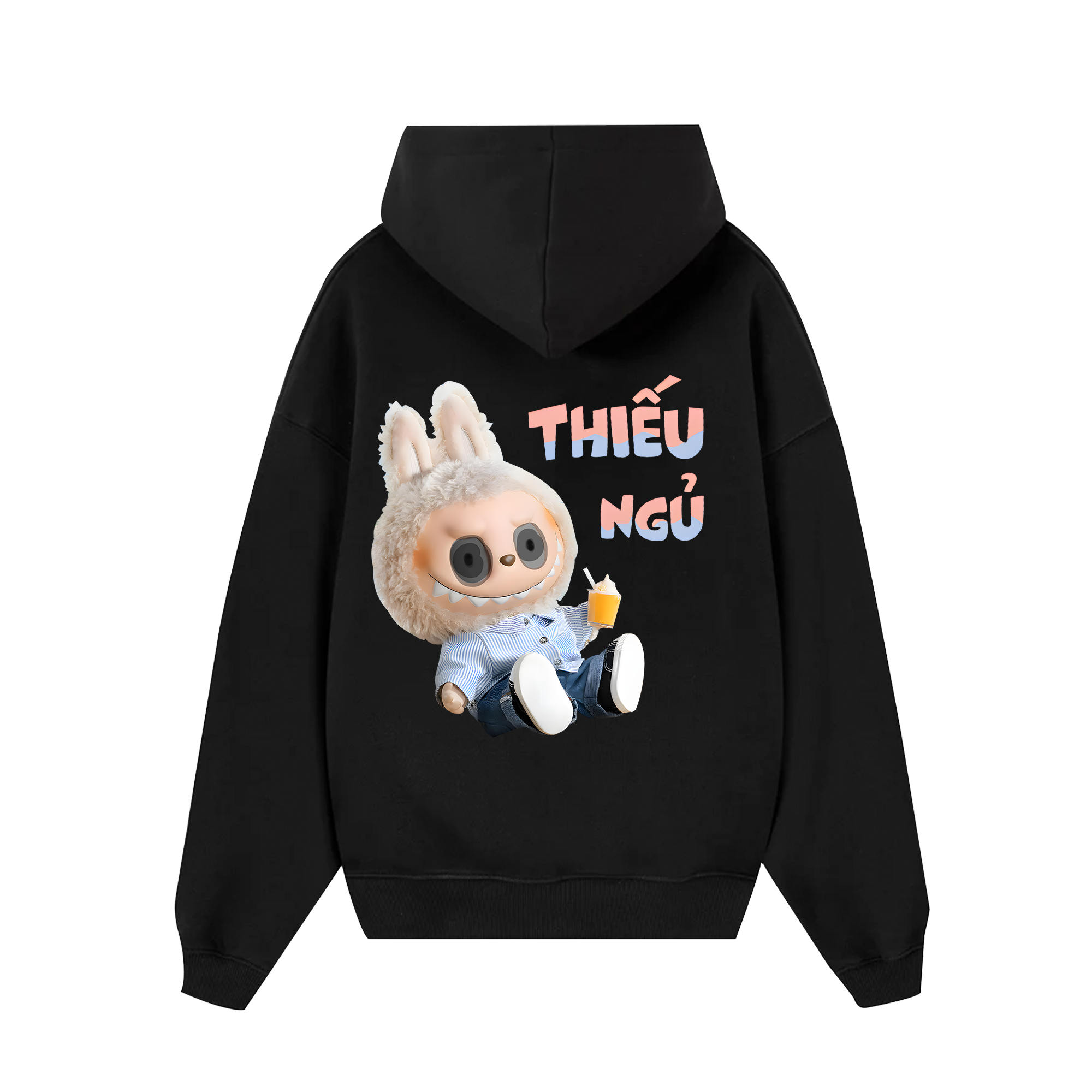 Labubu Thiếu Ngủ Hoodie