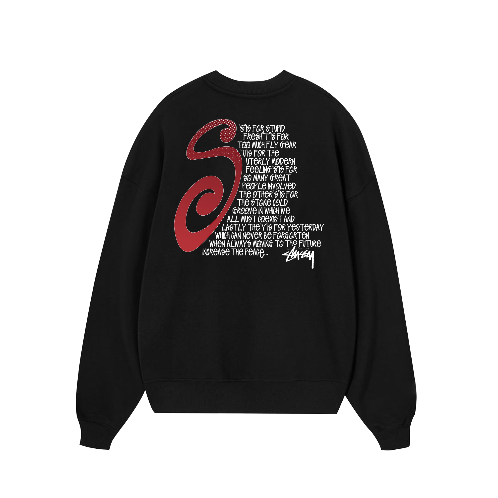 Stussy Meaning Of The Name Sweater