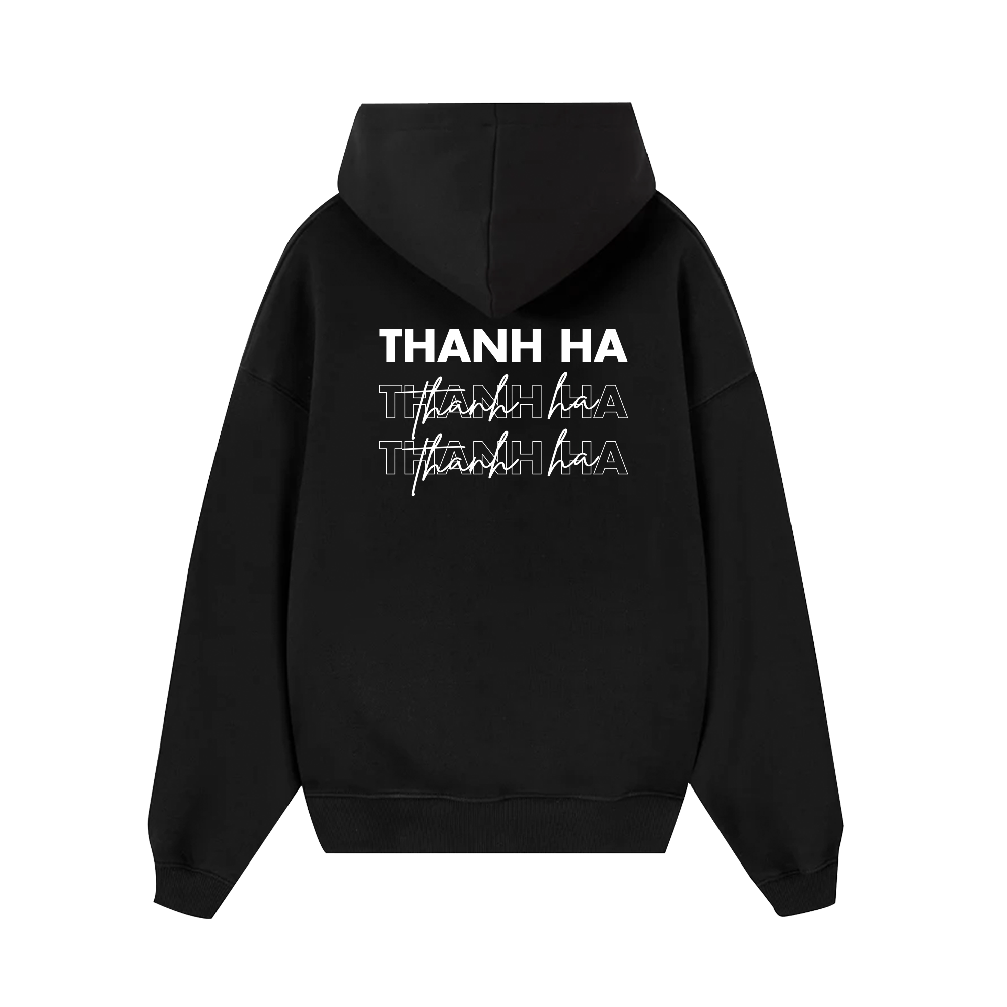 Custom Couple Heart Number Hoodie