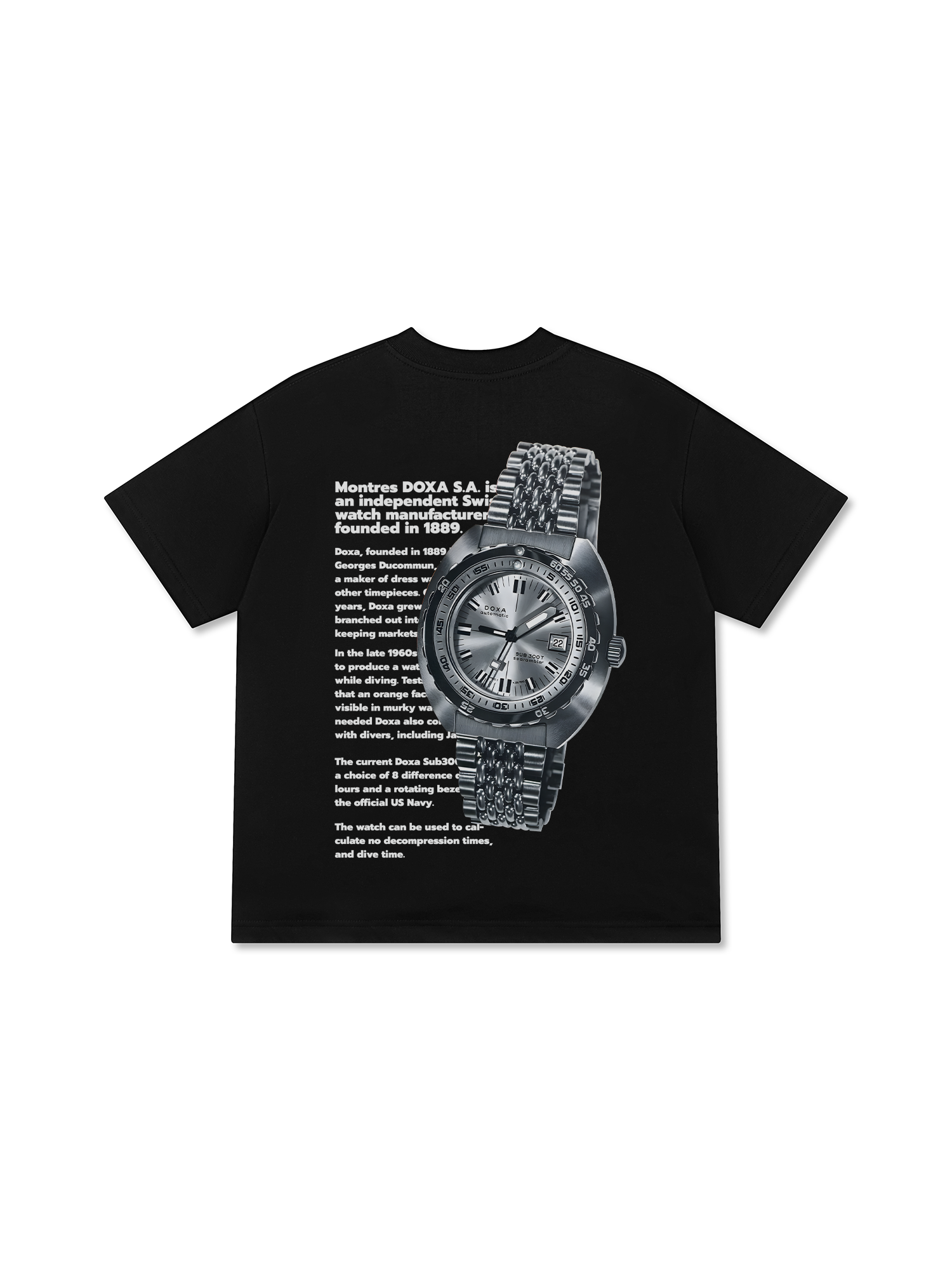 Áo Thun Relaxed Fit Watch Doxa X300