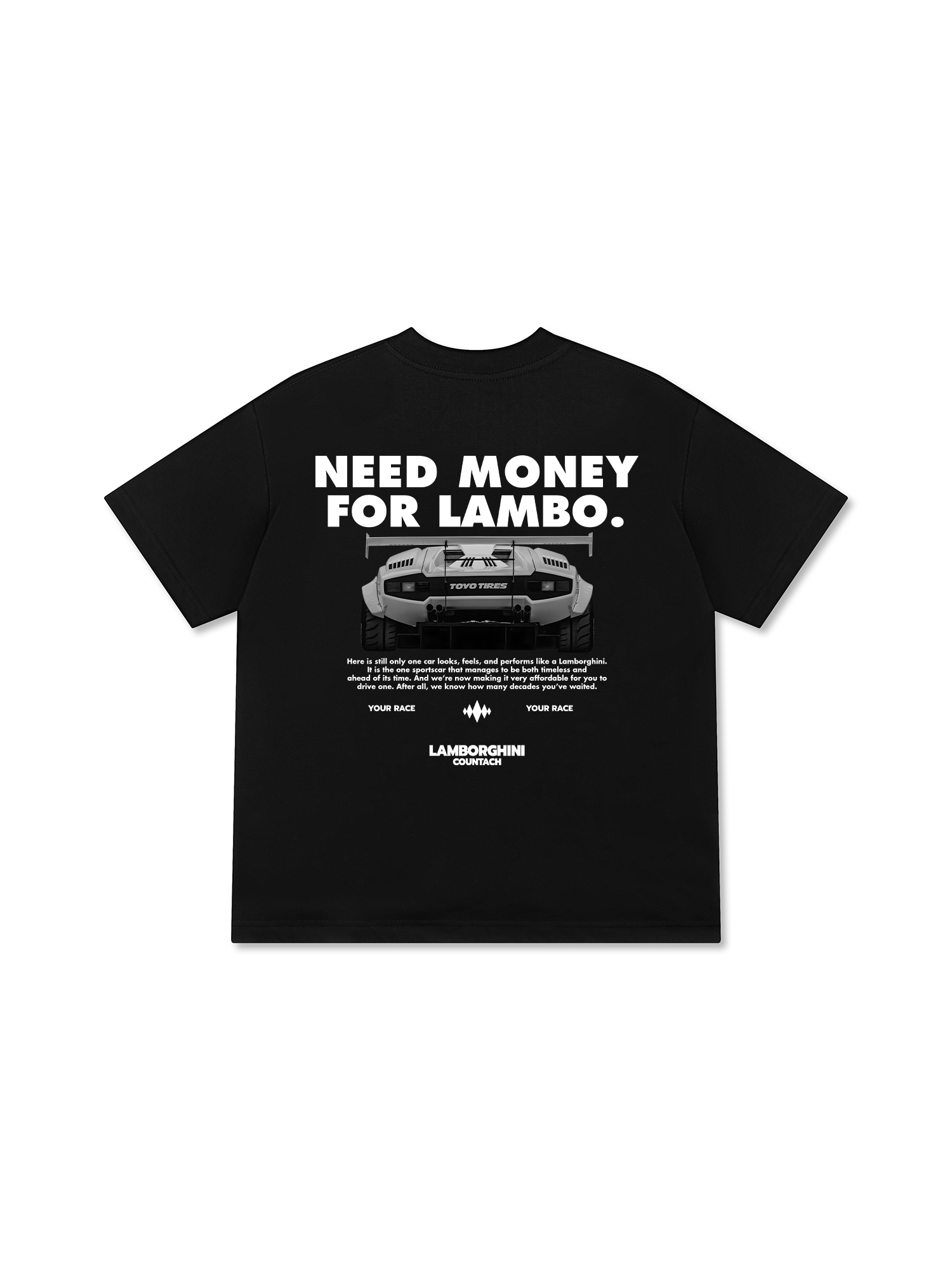 Áo Thun Relaxed Fit Lamborghini Countach LBWK