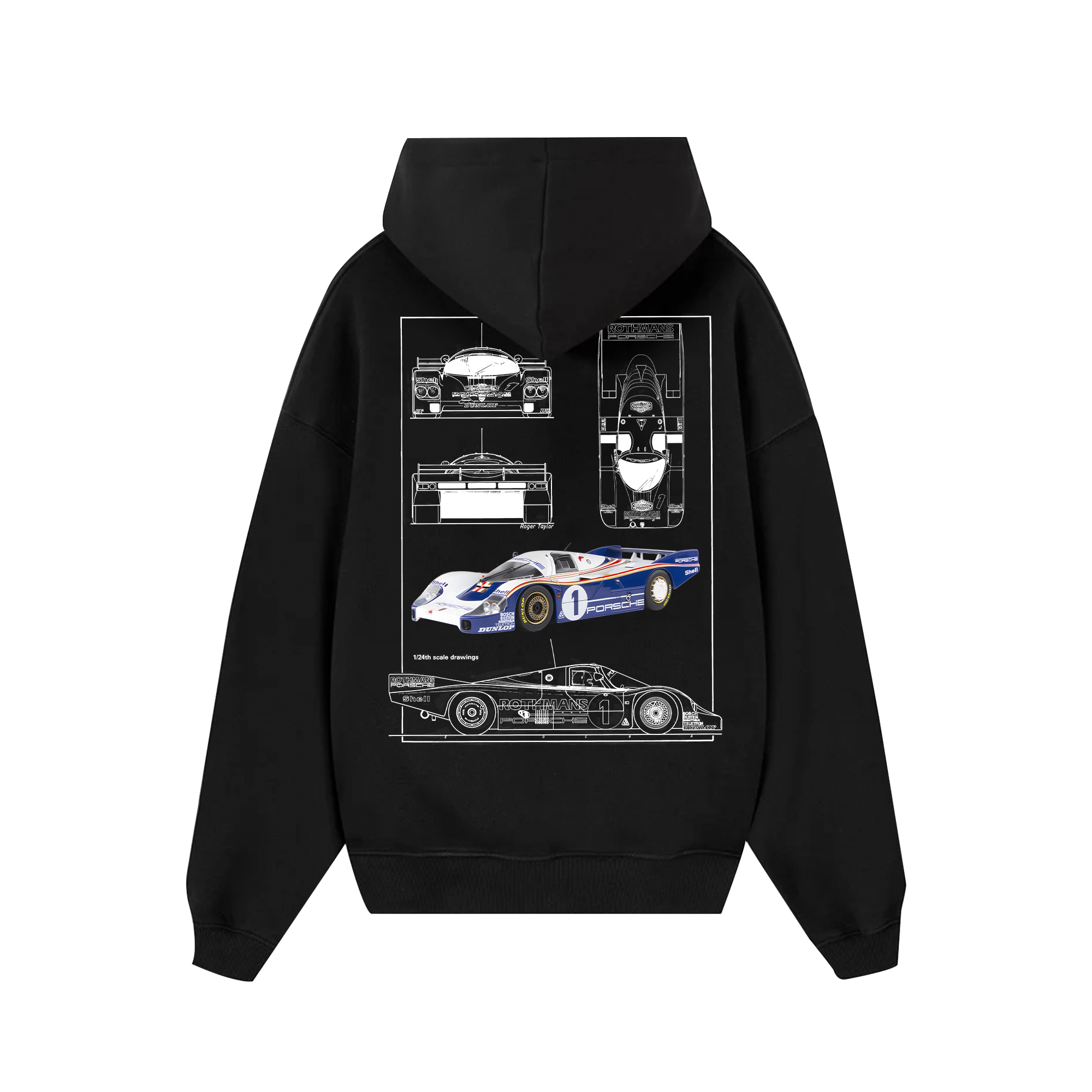 Porsche 956 Winner Le Mans 1982 Hoodie