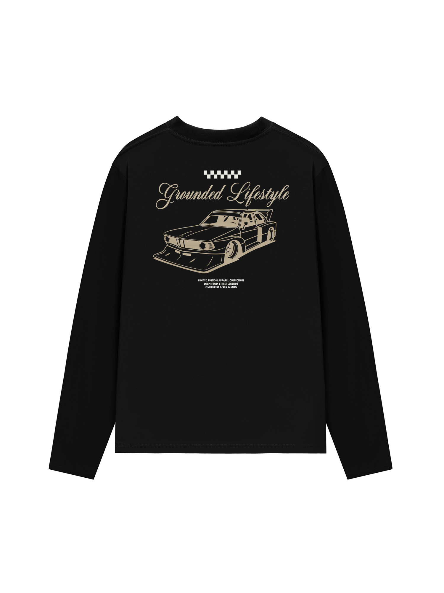 Áo Thun Dài Tay Grounded Lifestyle