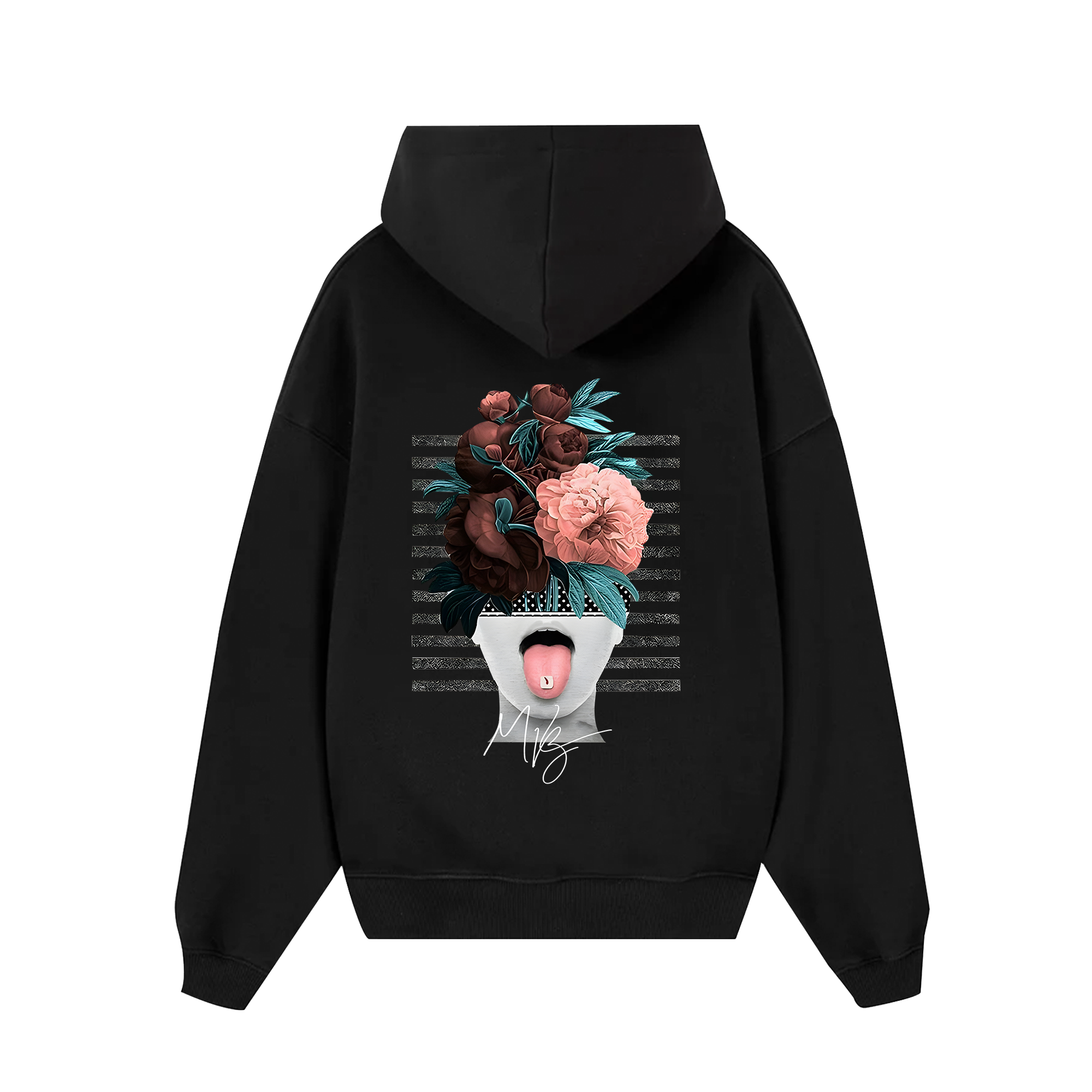 MLB Floral Bloom Girl Retro Hoodie